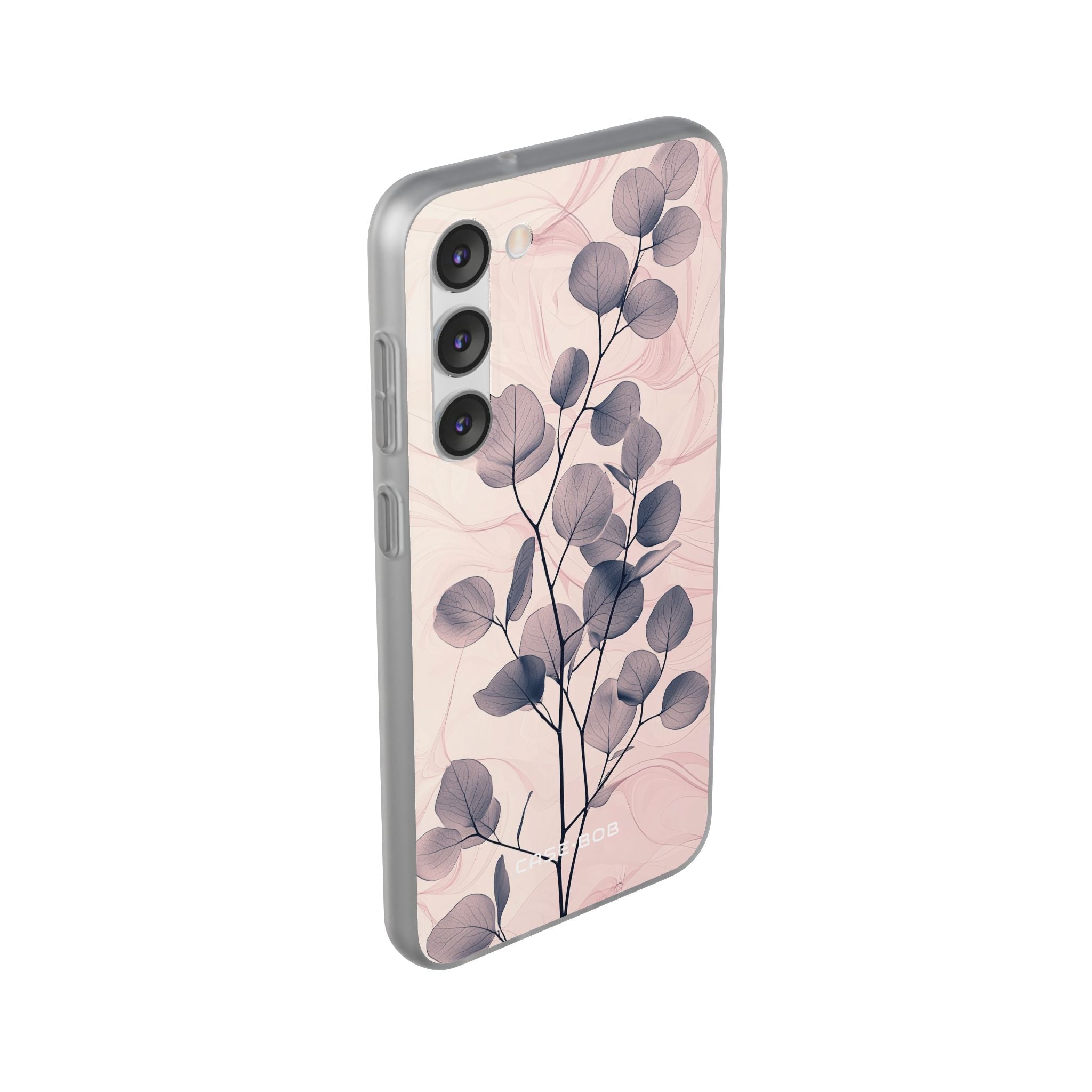 Veined Leaf Whisper Samsung S23 Plus Case - Soft