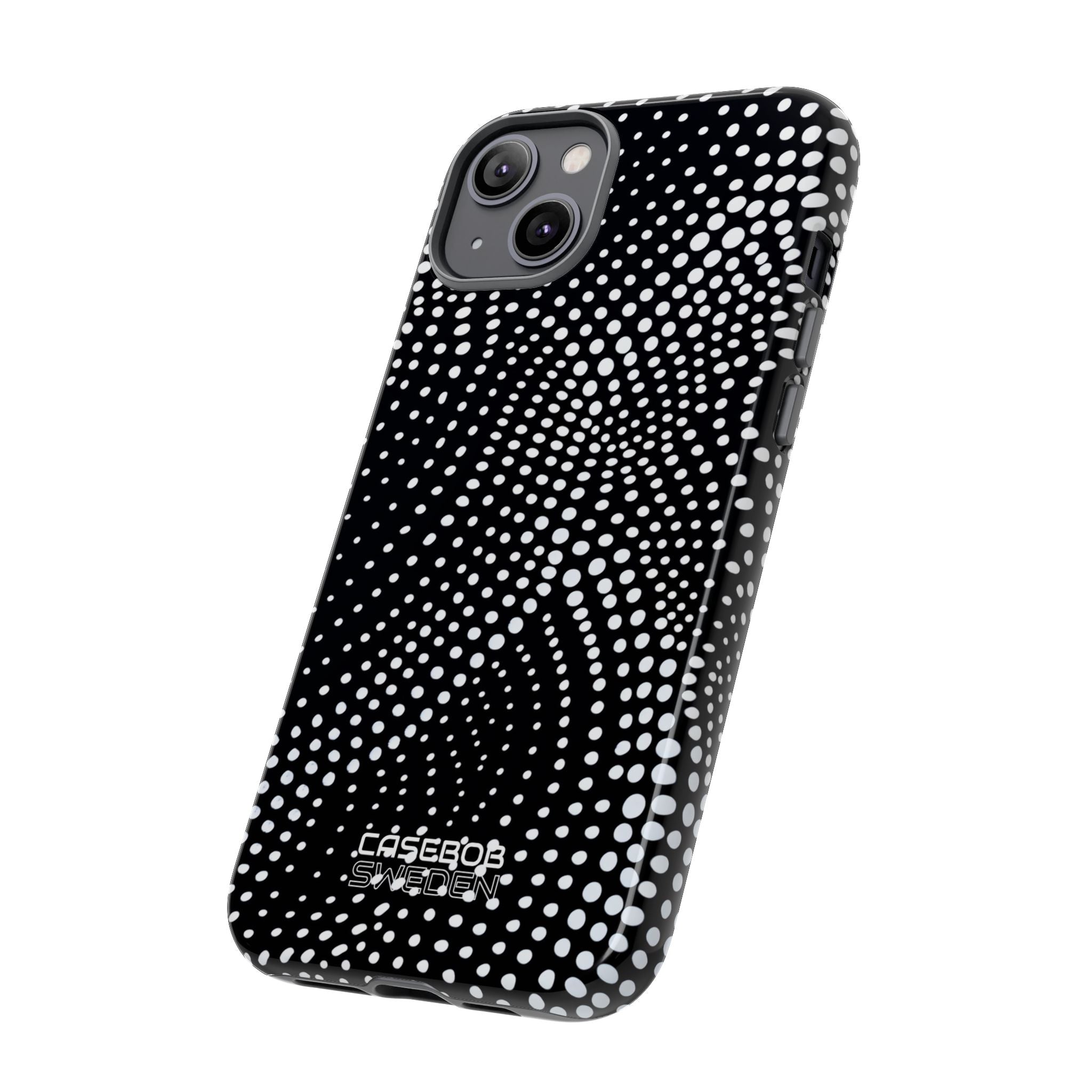 Waves of Dots iPhone 14 - Tough