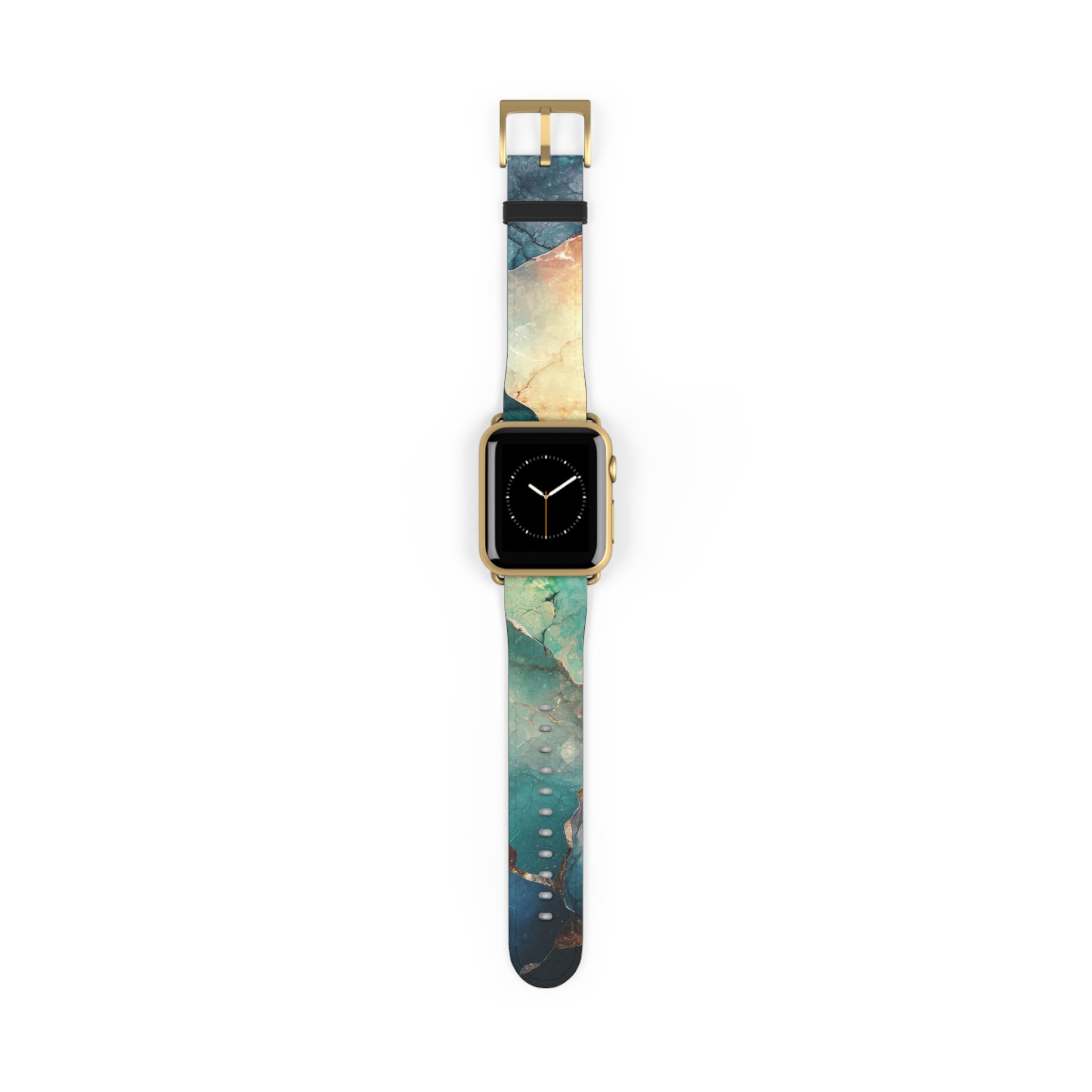 Fractured Gemstone Teal - Watch Band