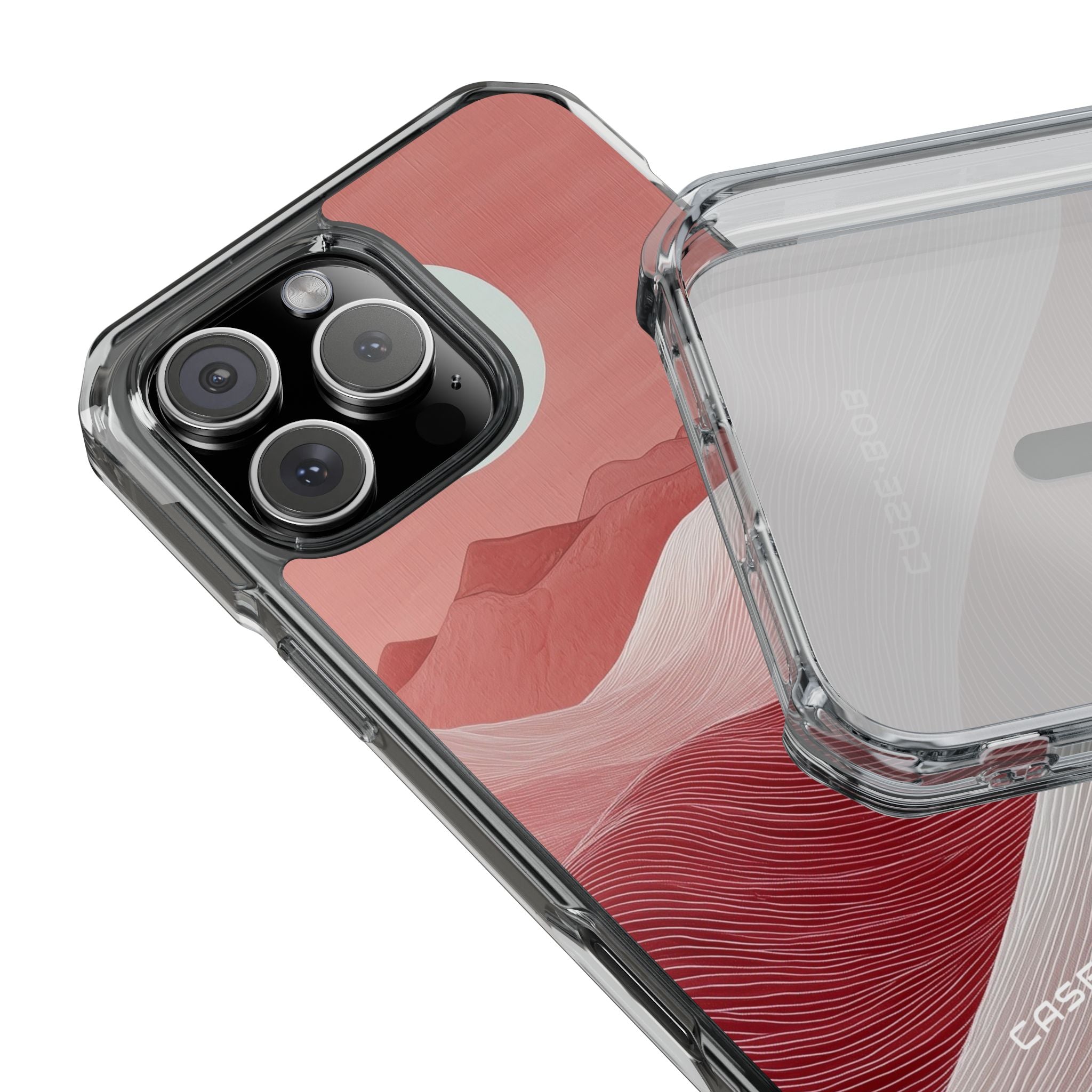 White Orb Dunes iPhone 16 Pro Max Case - Impact