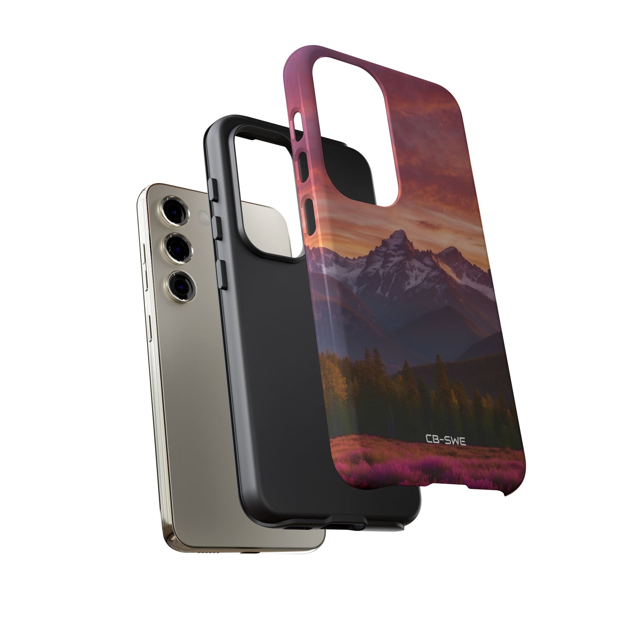 Mountain Peaks Glow - Samsung Case