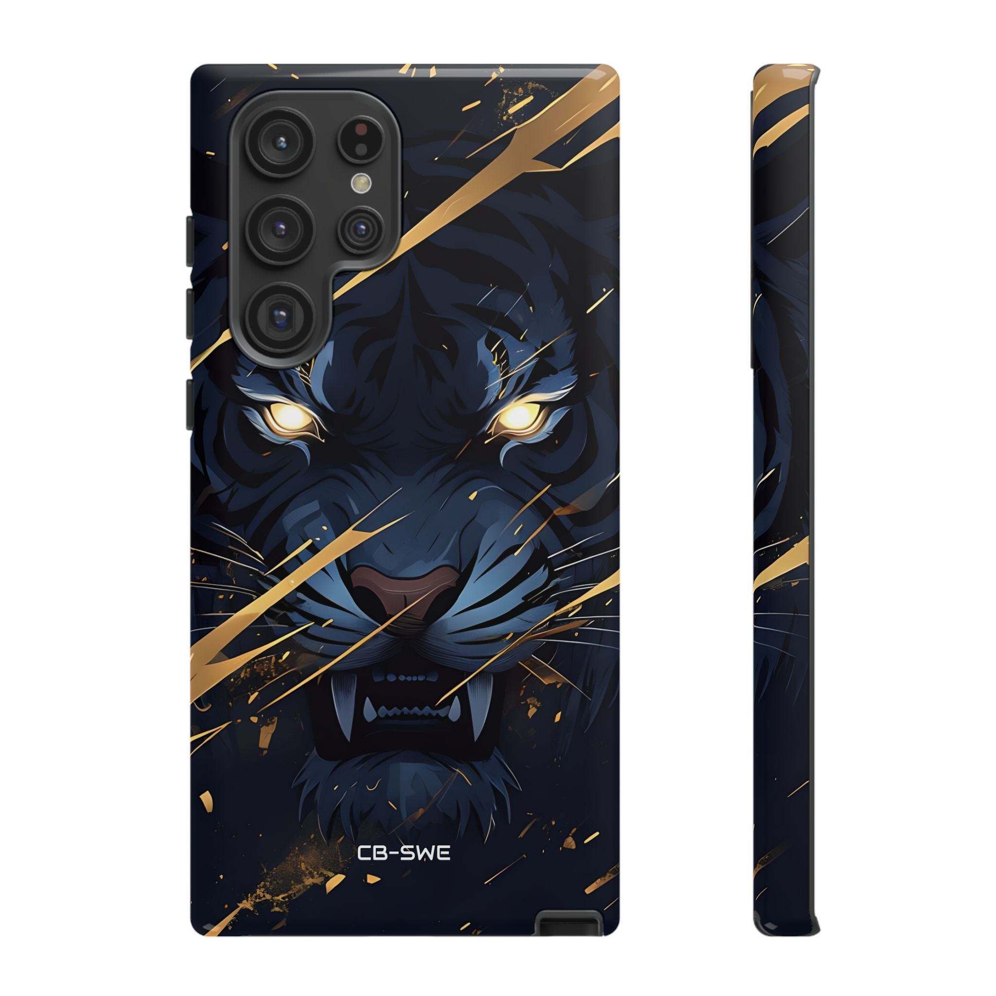 Tiger's Glowing Gaze - Samsung Case