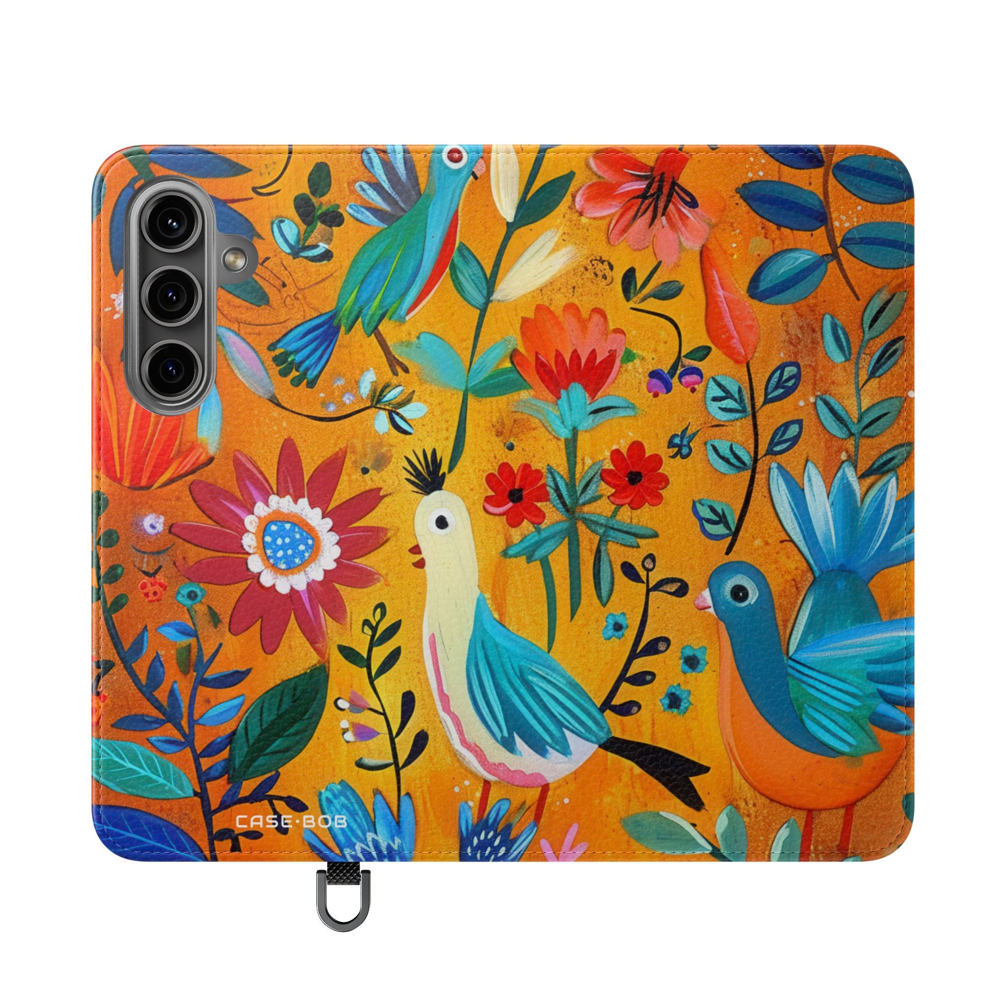 Bluebird Bloom - Samsung S24 Case - Wallet