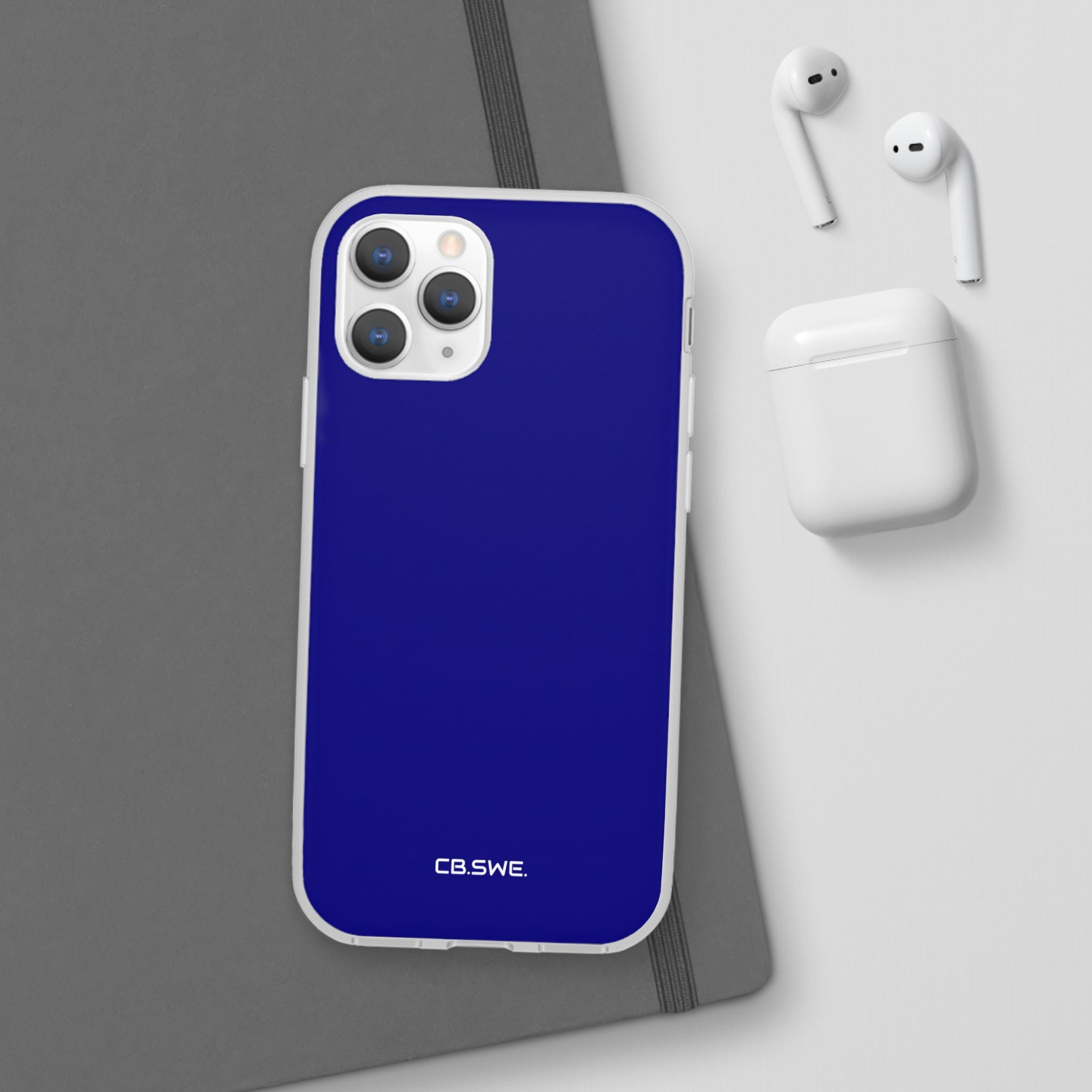 Marineblaue iPhone-Hülle – Flexi