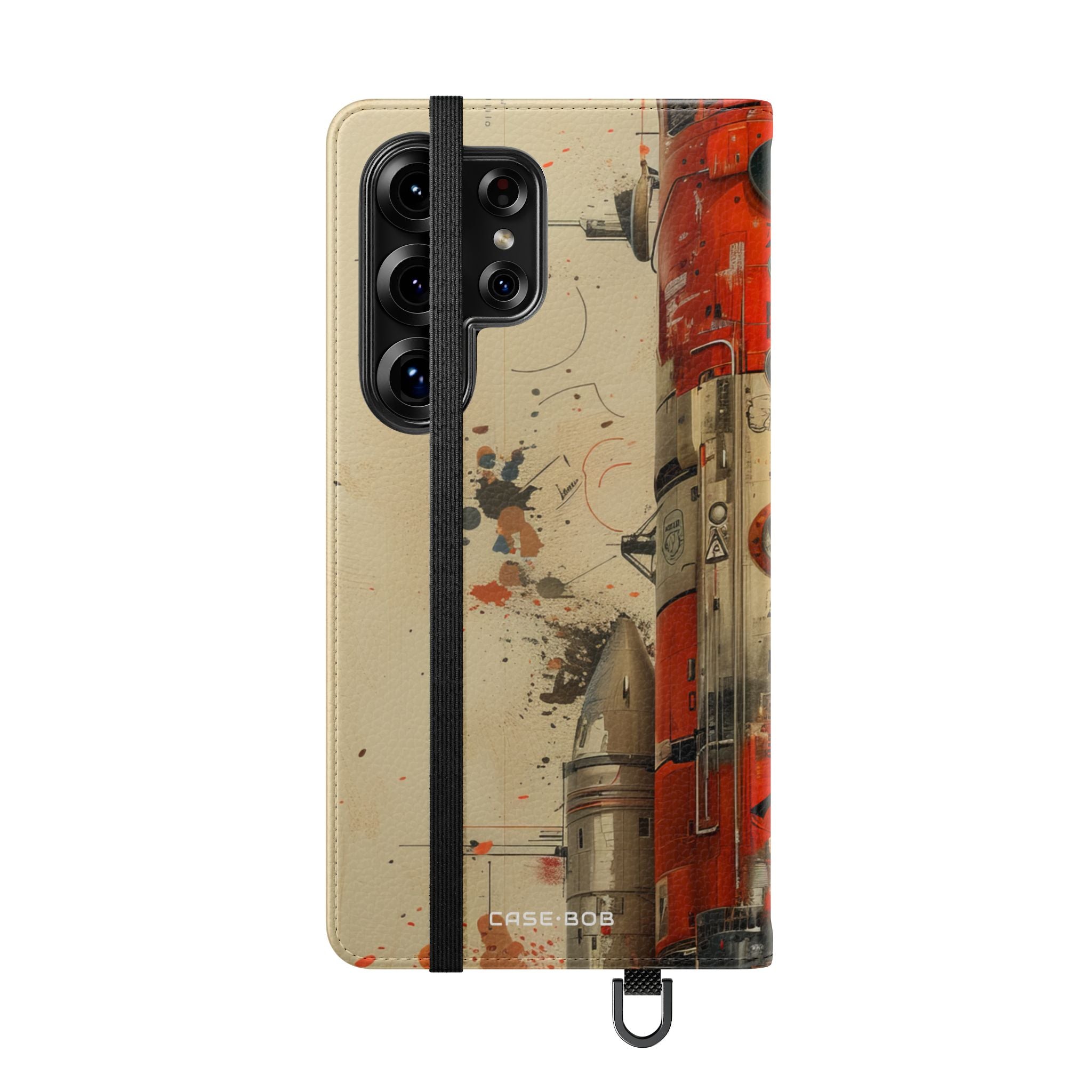 Crimson Rocket - Samsung S25 Ultra Case - Wallet