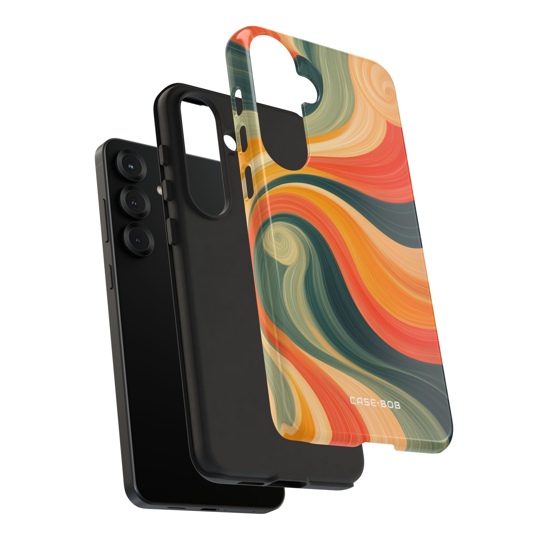 Swirling Ember Samsung S25 Plus Case - Tough