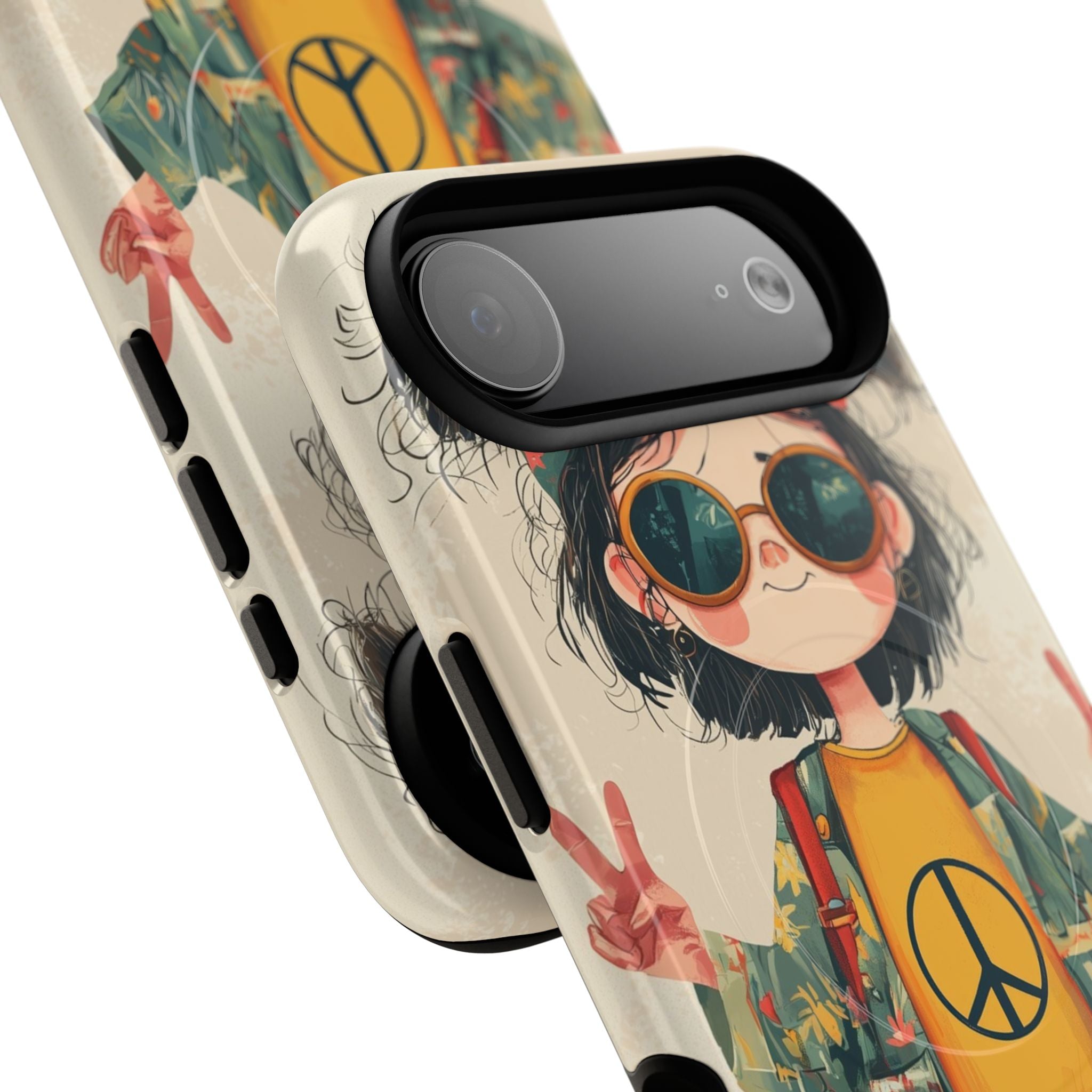 Peace Pigtails iPhone 17 Air Case - Tough+