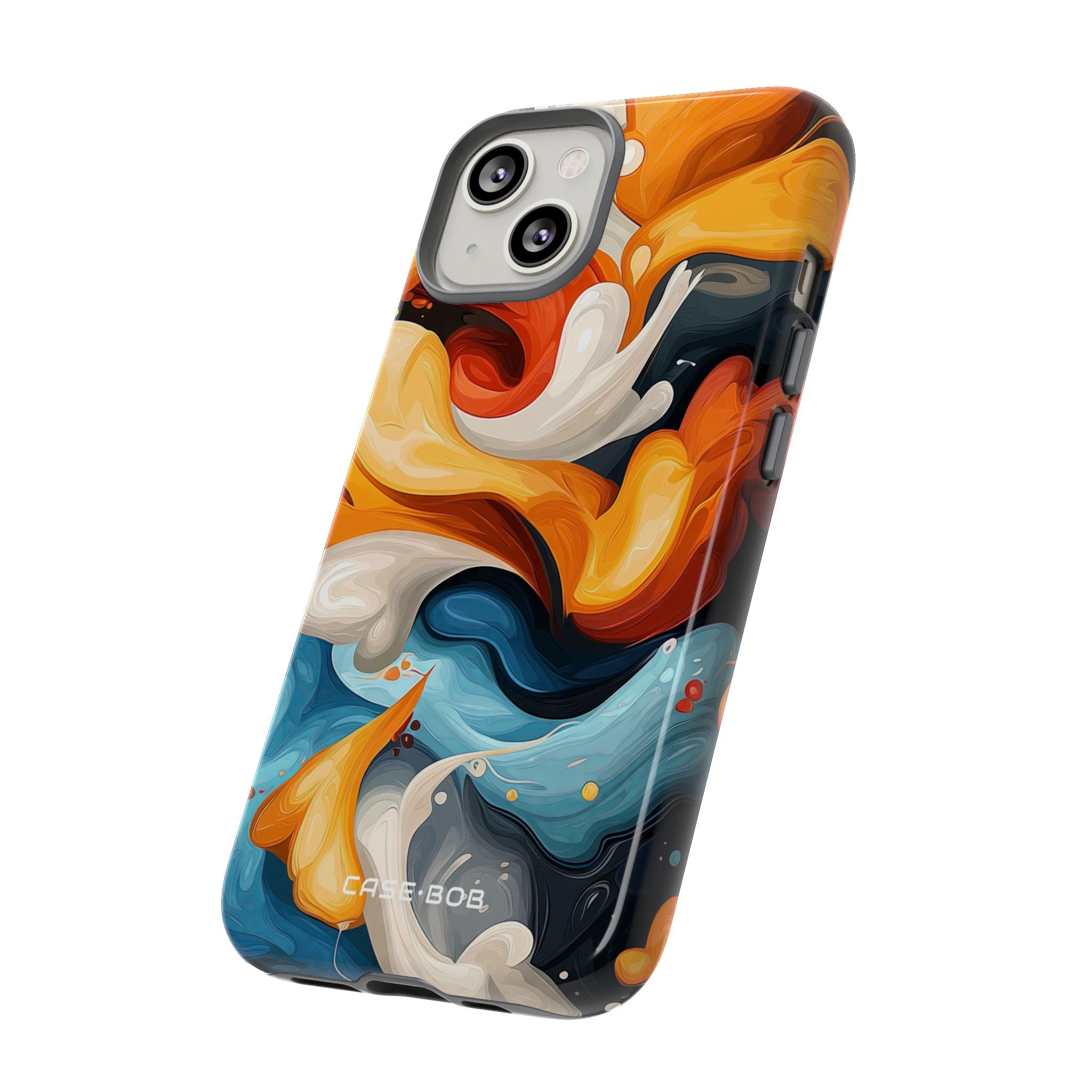 Crimson Ribbon iPhone 14 Case - Tough