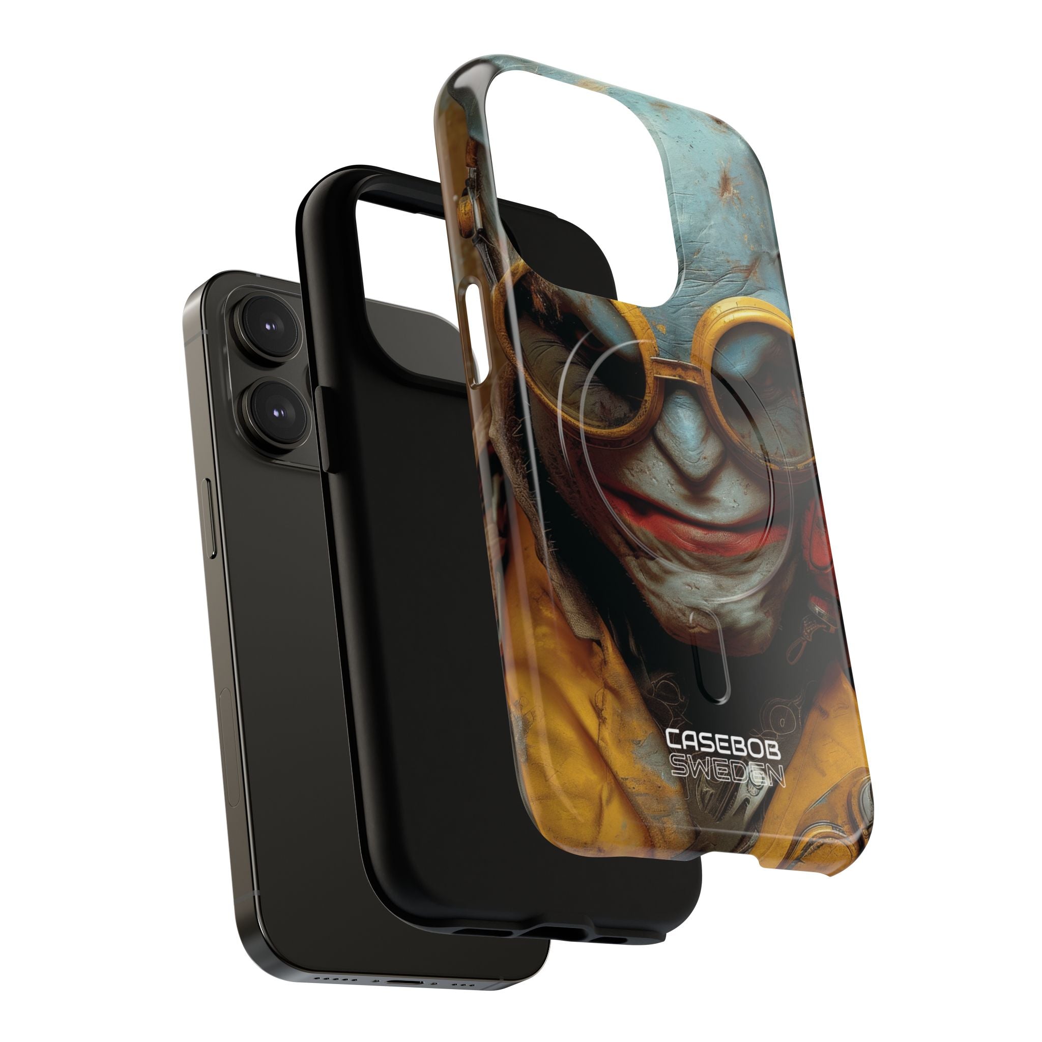 Steampunk Masked Adventurer iPhone 14 - Tough+