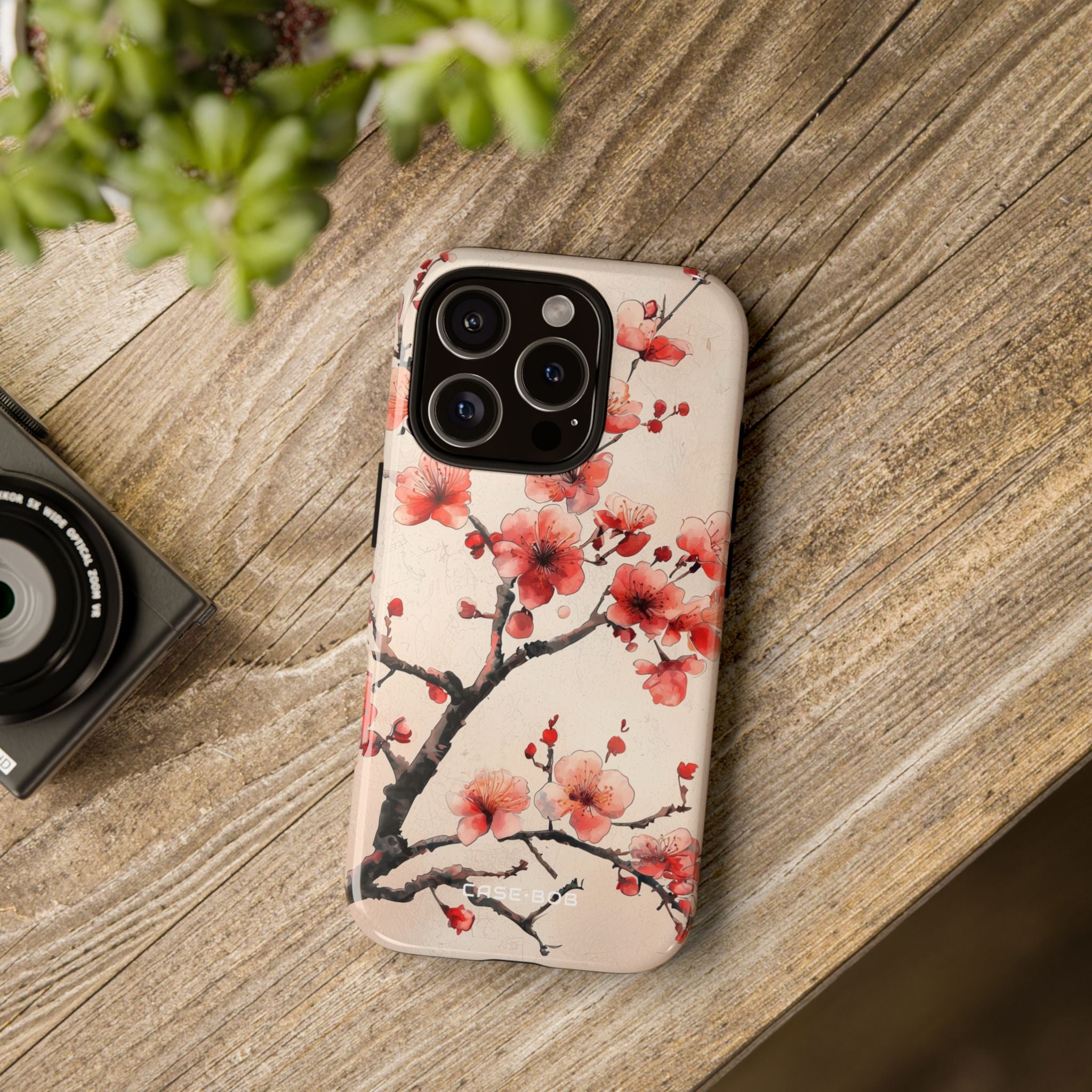 Cherry Blossom Whisper iPhone 16 Pro Case - Tough