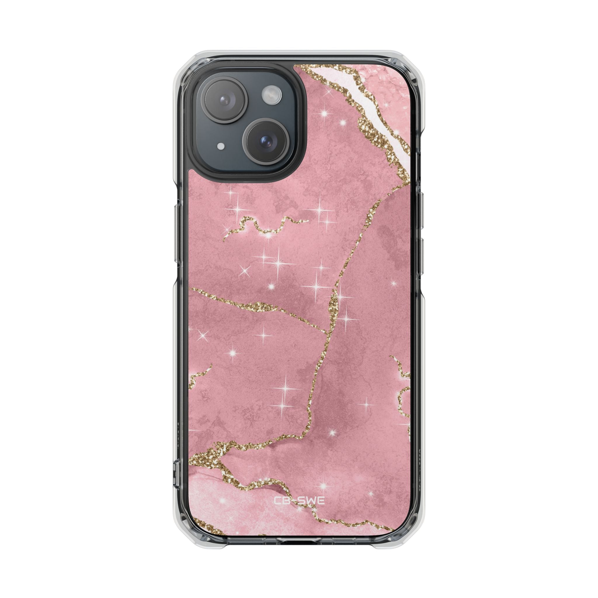 Pink Marble Luxe iPhone Case - Impact