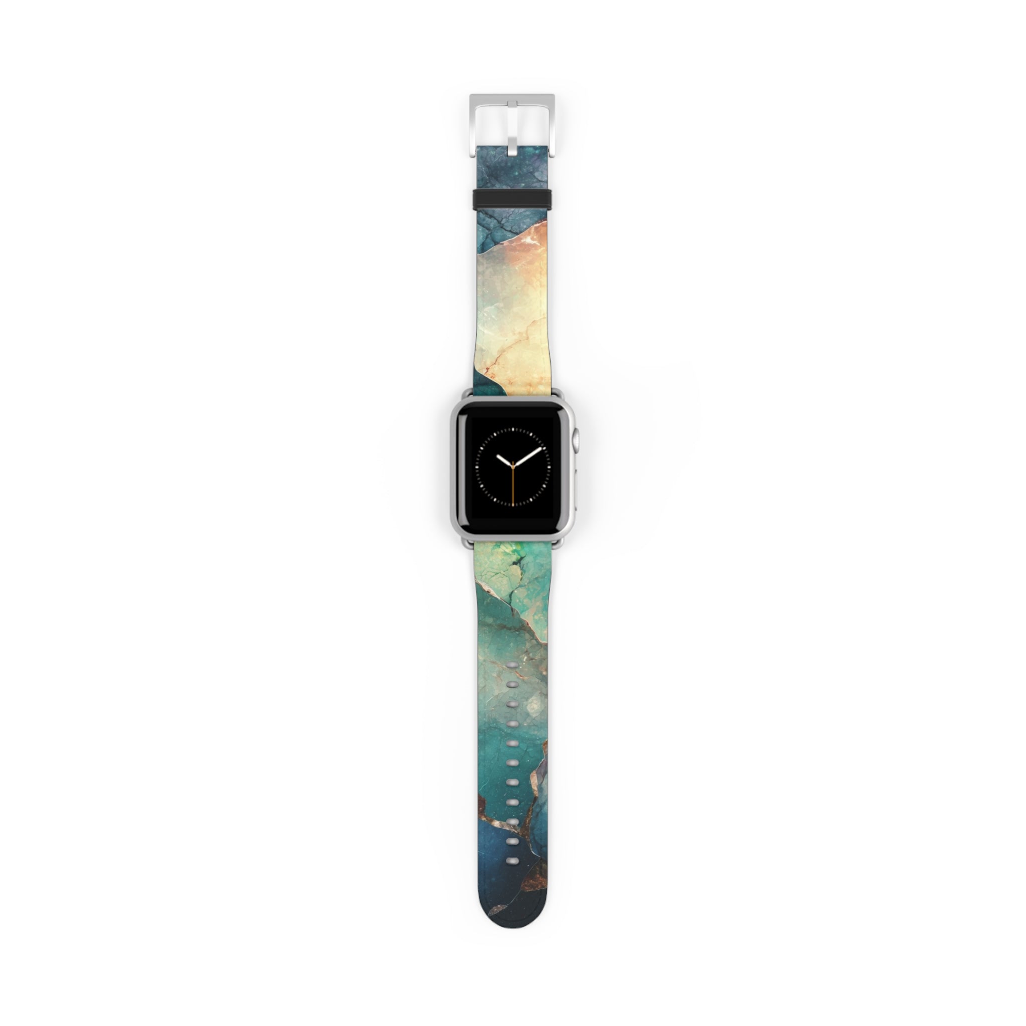 Fractured Gemstone Teal - Watch Band