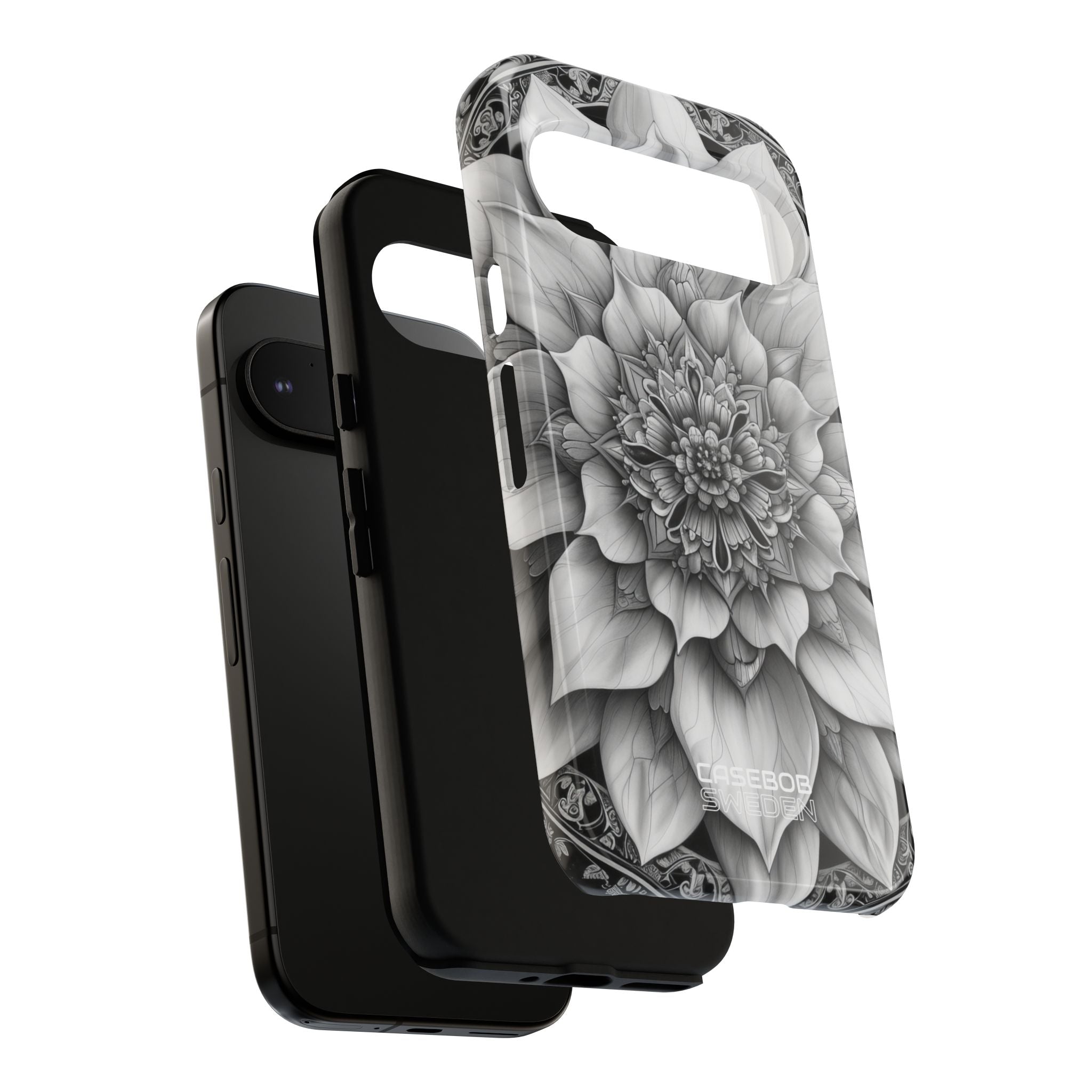 Cosmic Floral Mandala Google Pixel 9 - Tough