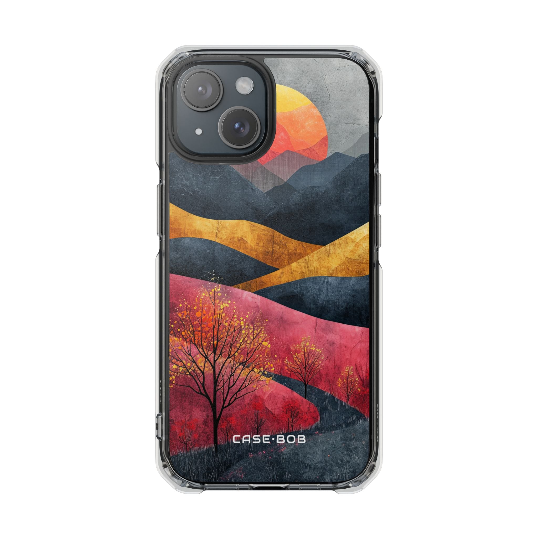 Sunset Mountains iPhone 15 Case - Impact