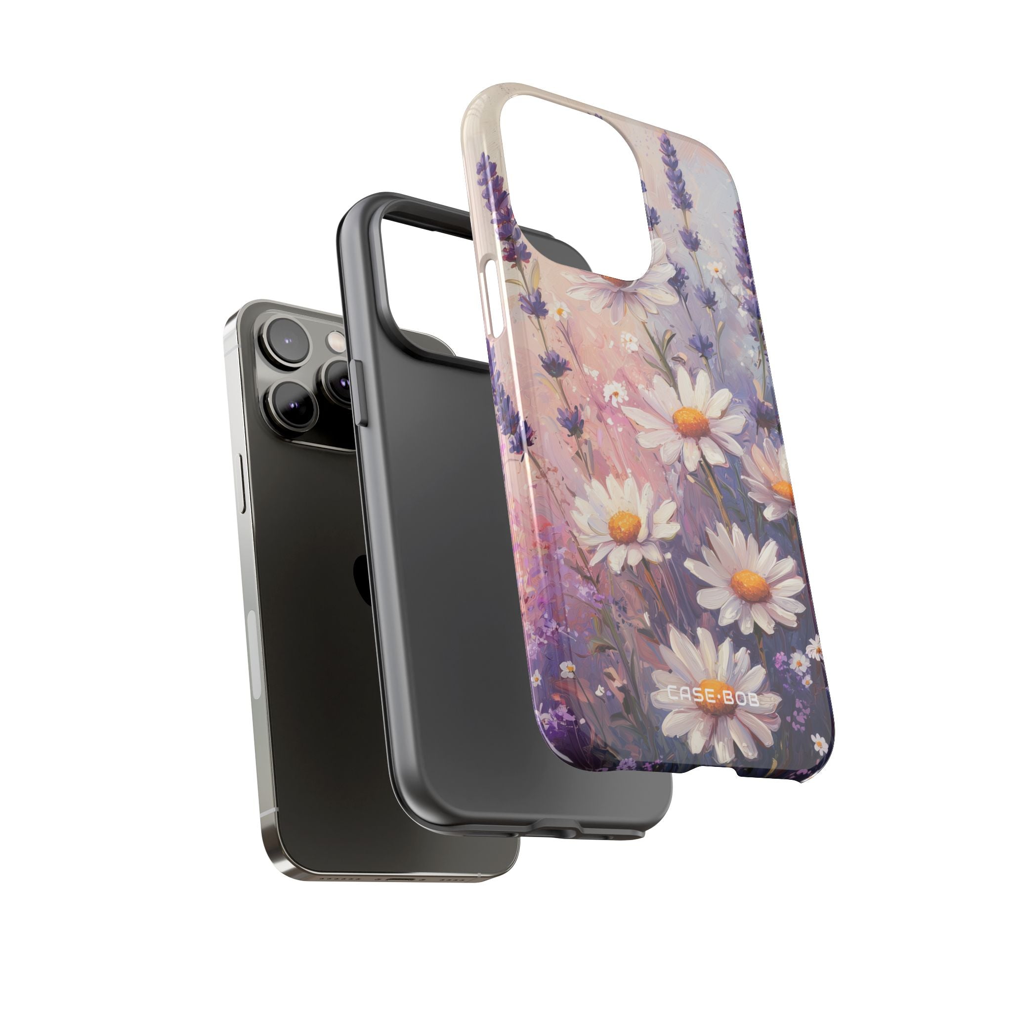 Daisy Lavender Bloom iPhone 14 Pro Max Case - Tough