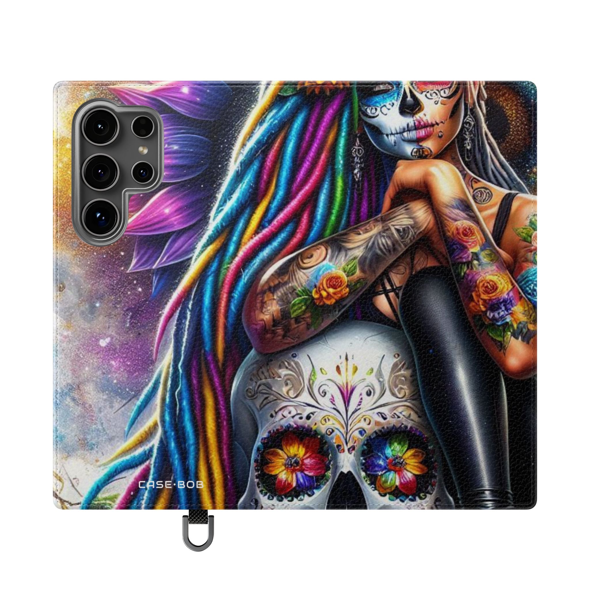 Skull Bloom - Samsung S24 Ultra Case - Wallet