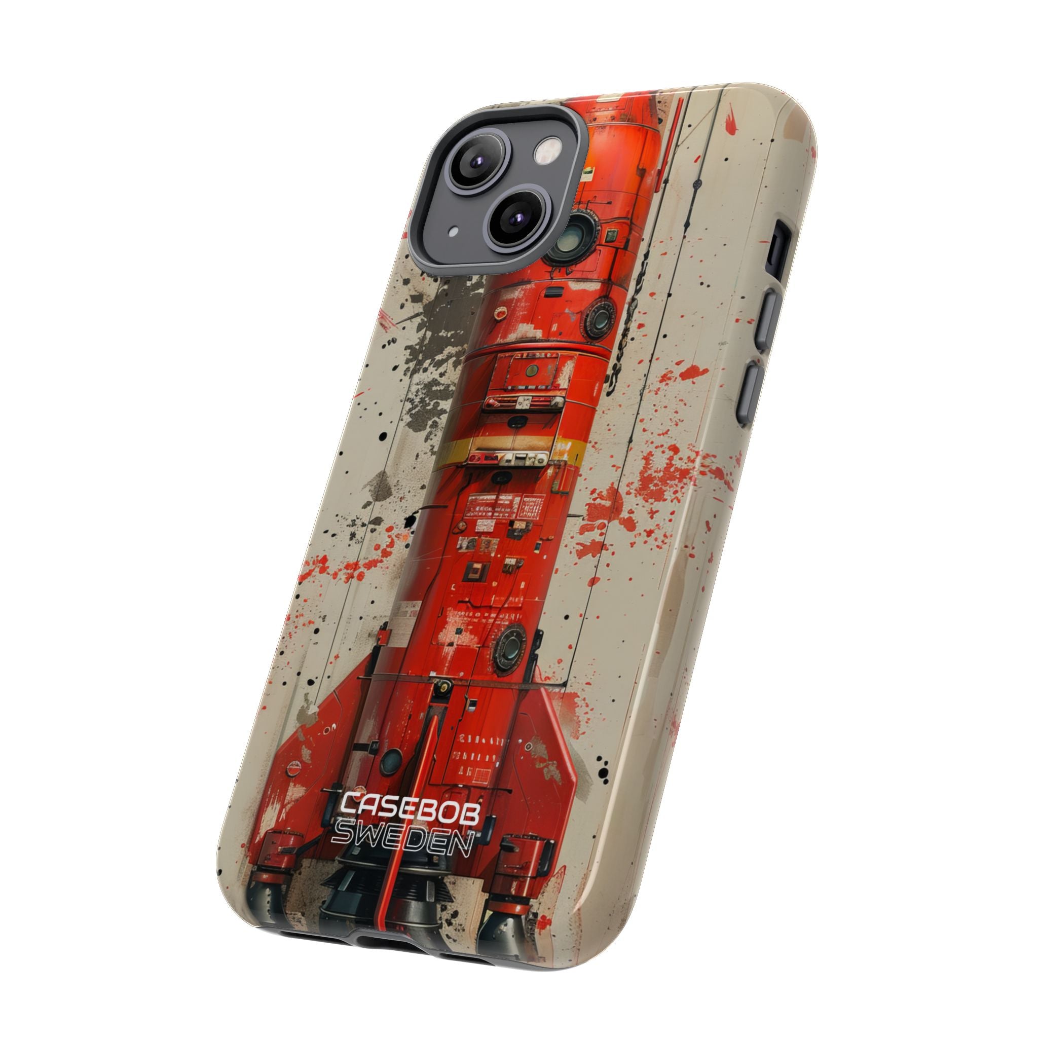 Crimson Rocket Burst iPhone 14 - Tough