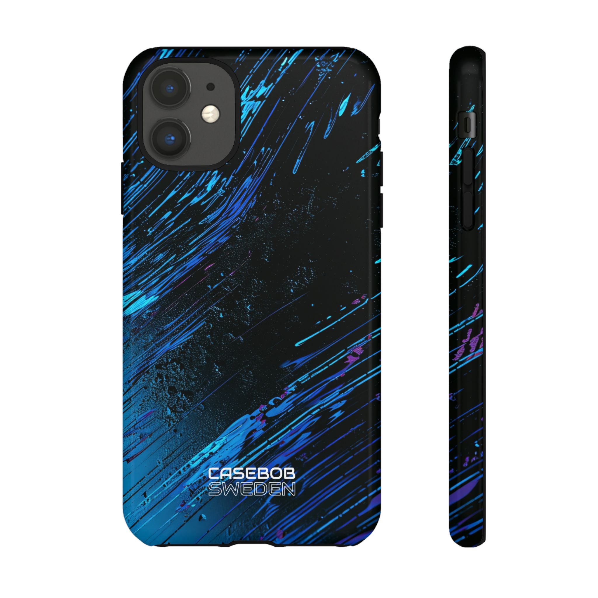 Midnight Blue Currents iPhone 11 - Tough