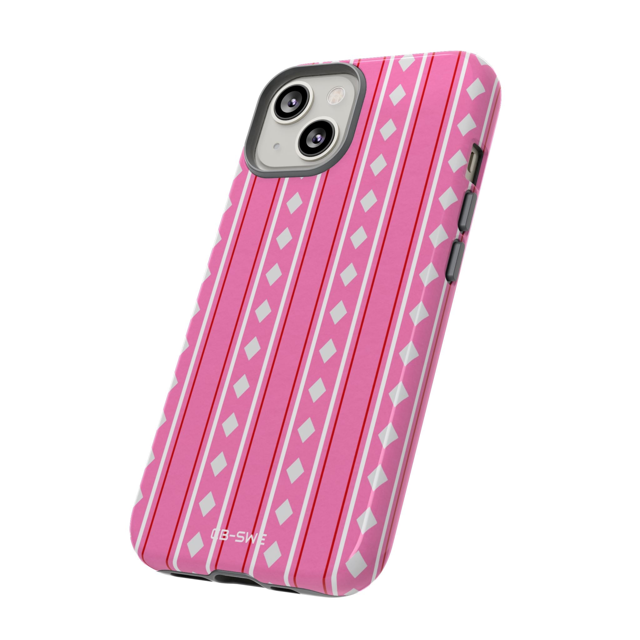 Pink Diamonds Symmetry - iPhone Case