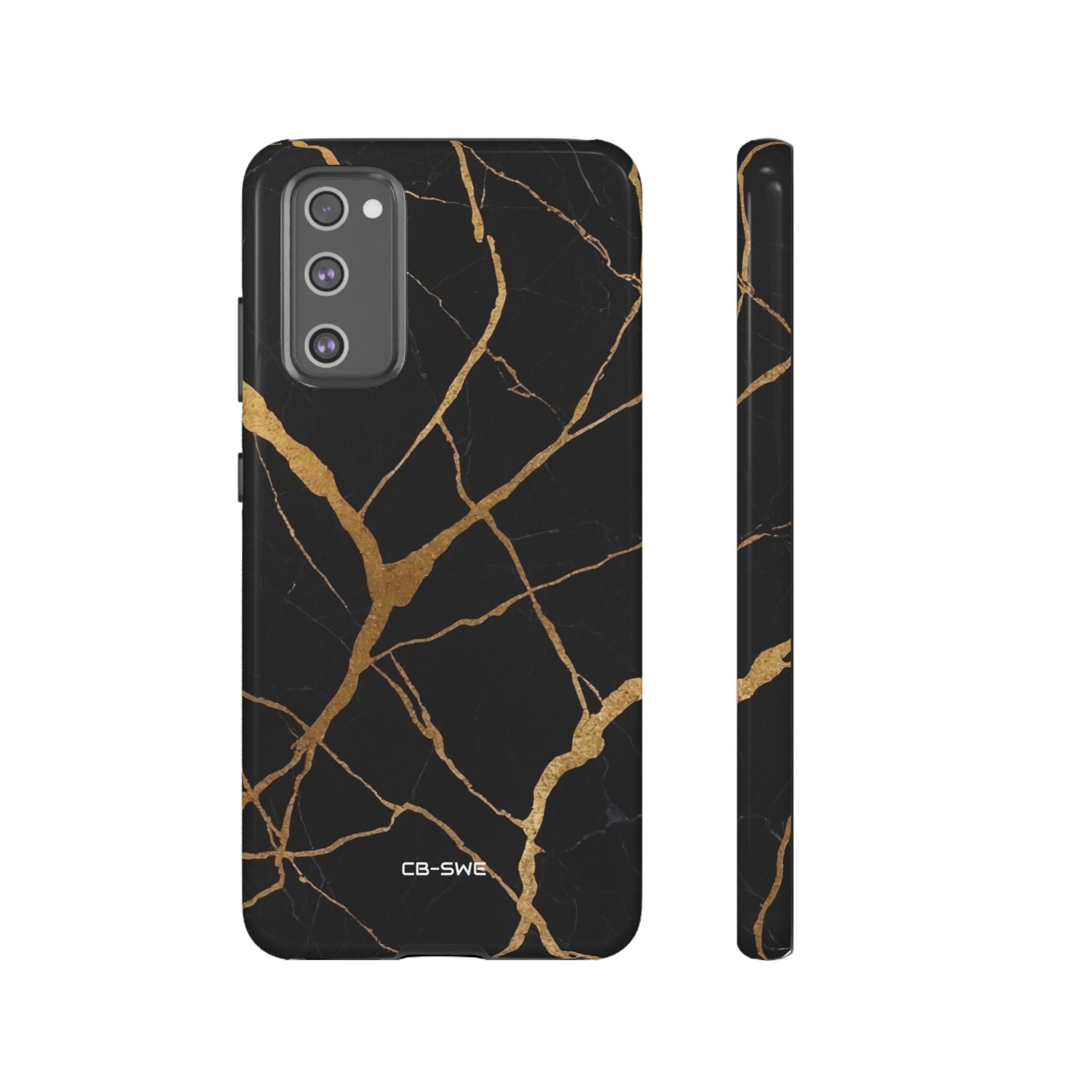 Golden Veins Twist - Samsung Case