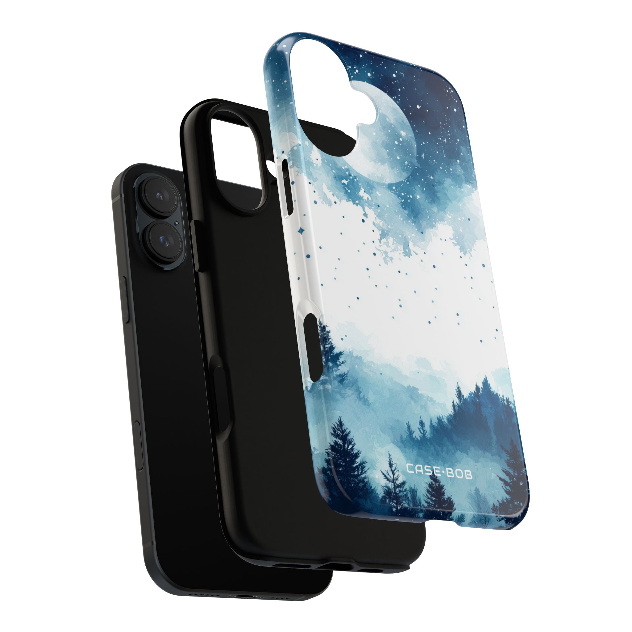 Moonlit Mist iPhone 16 Plus Case - Tough