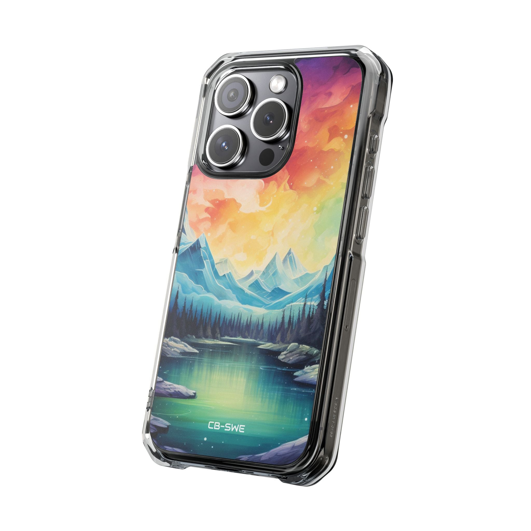 Mystical Mountain Sunset iPhone Case - Impact