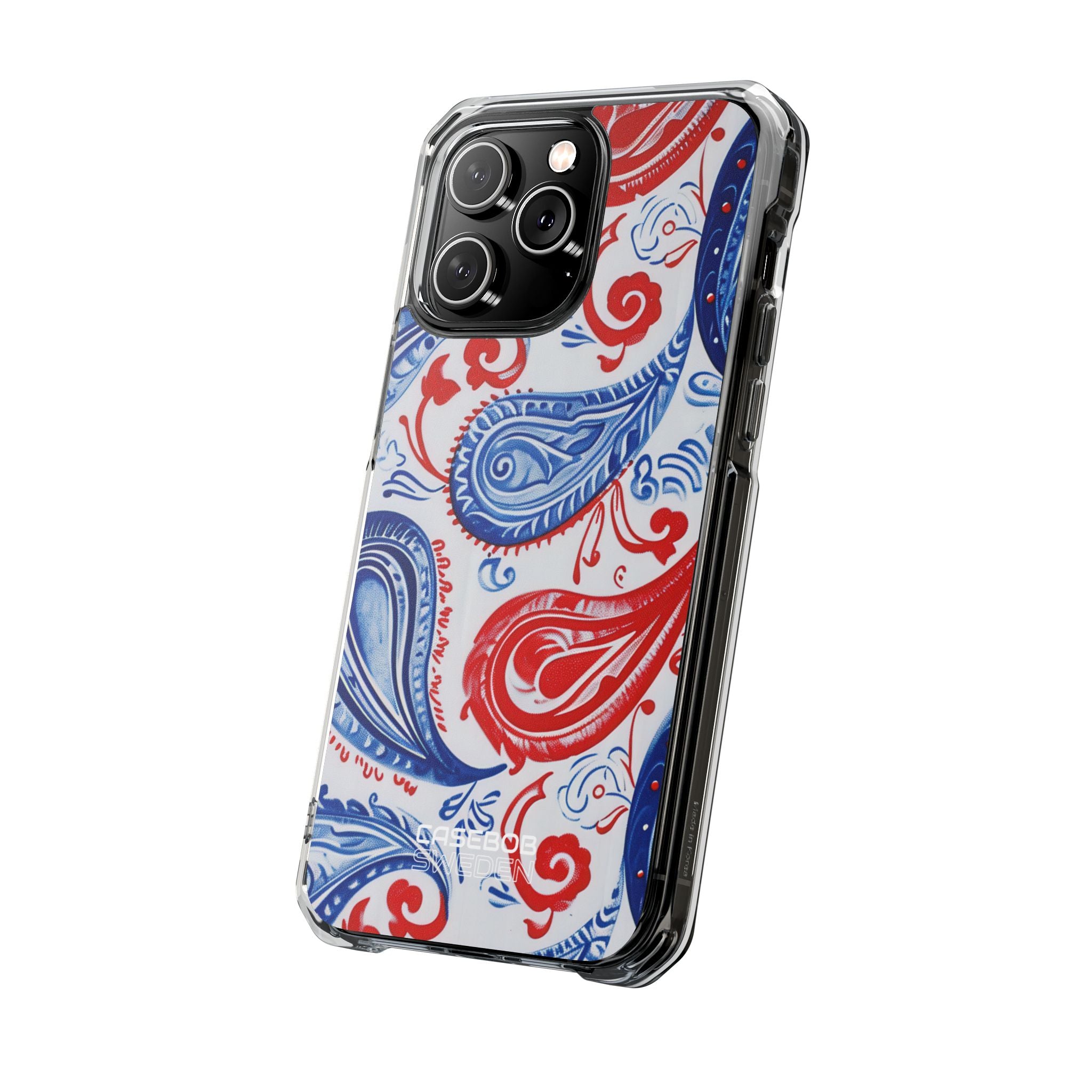 Vibrant Paisley Swirls iPhone 14 - Impact Clear+