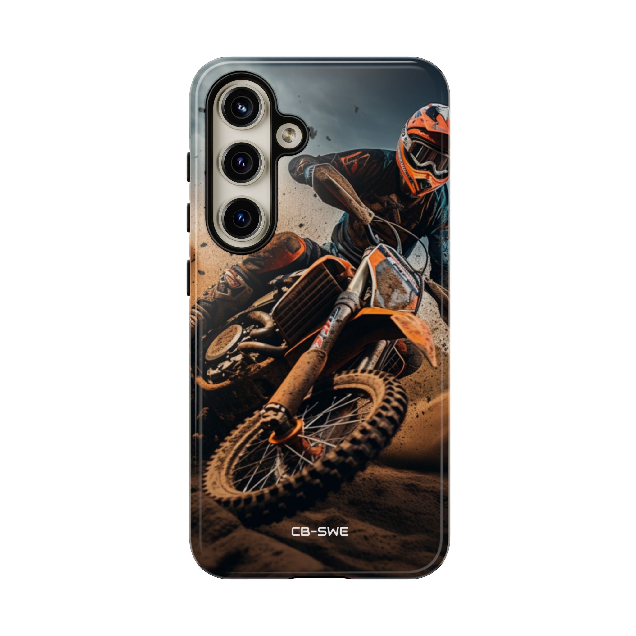 Rider Amidst Desert Fury - Samsung Case