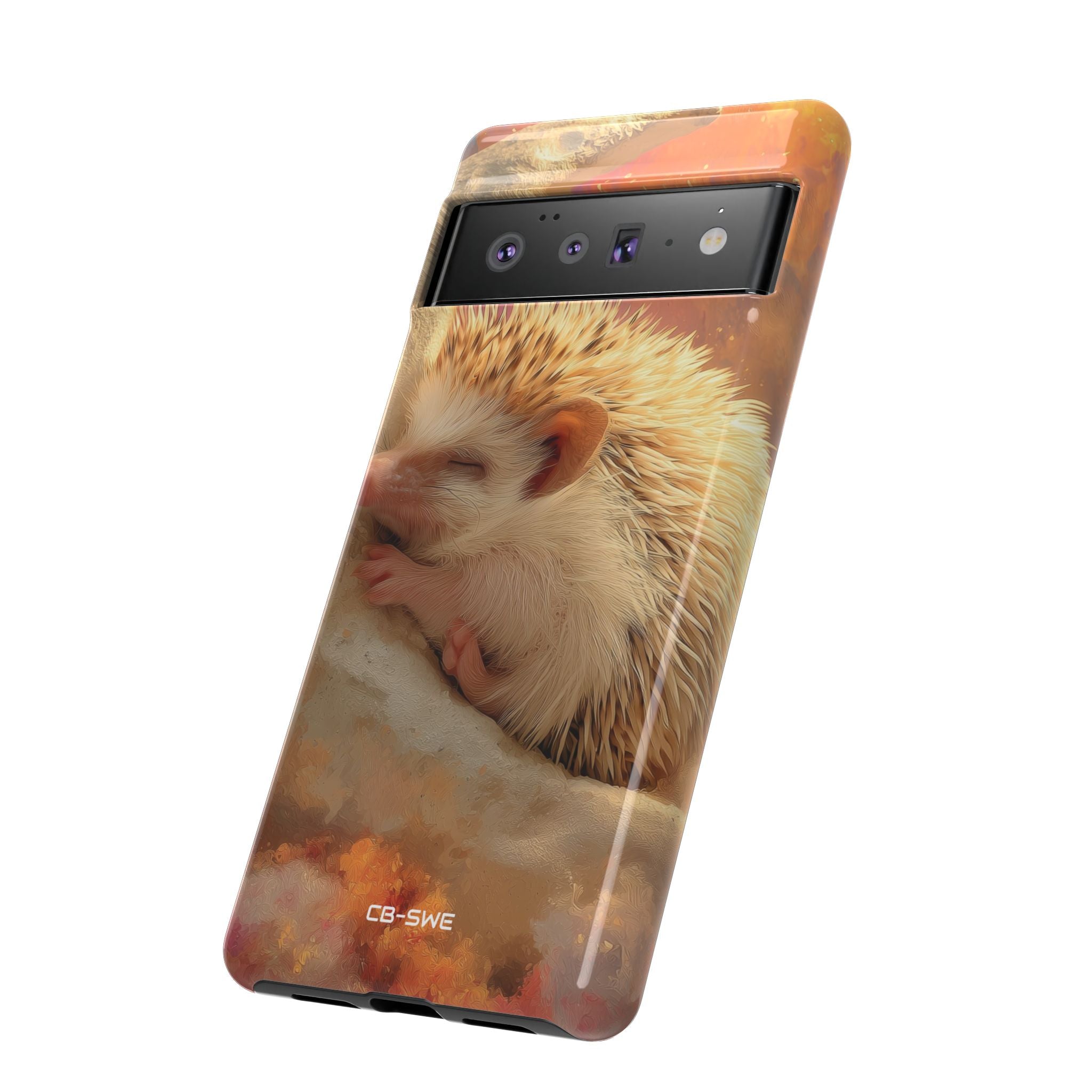 Hedgehog Rests Dreaming - Google Pixel Case