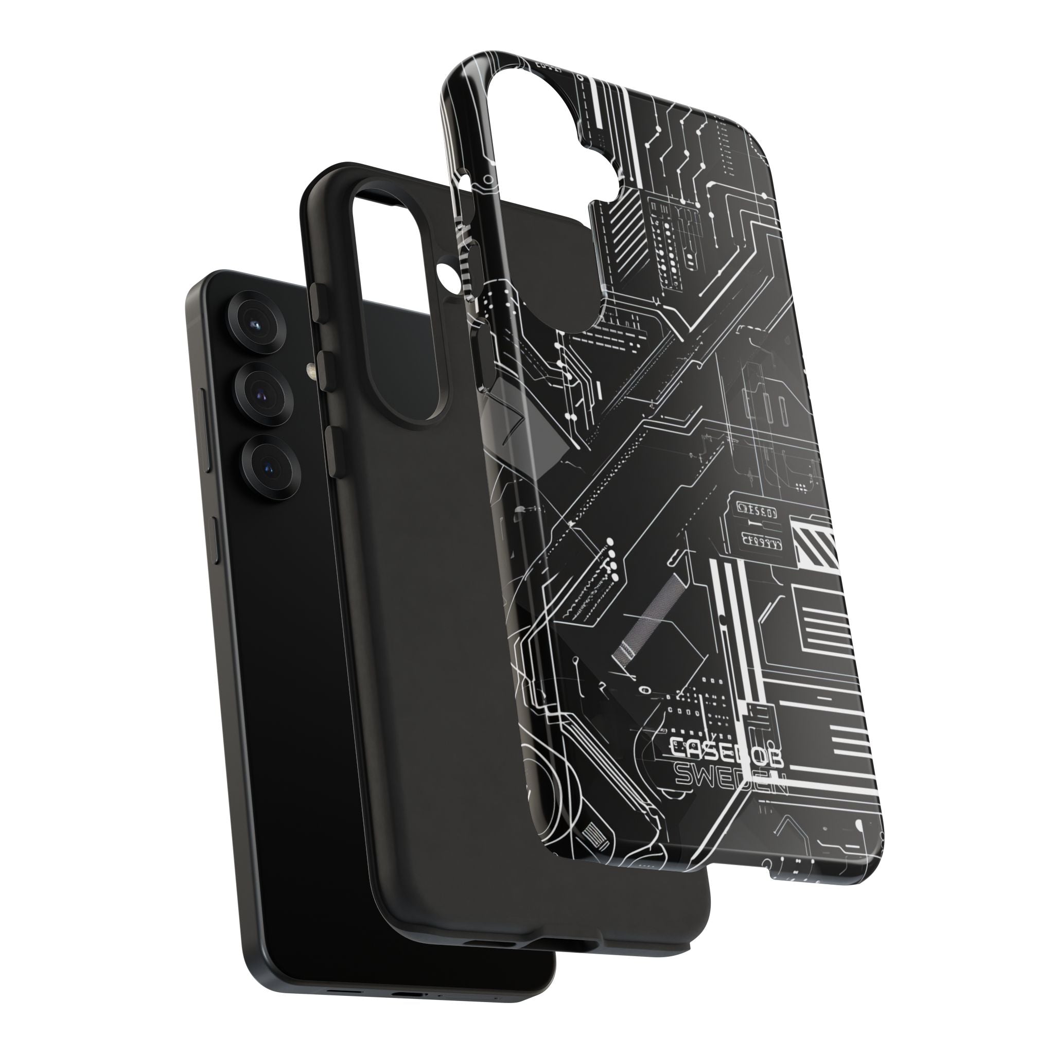 Griglia Circuitale Futuristica Samsung S25 - Tough