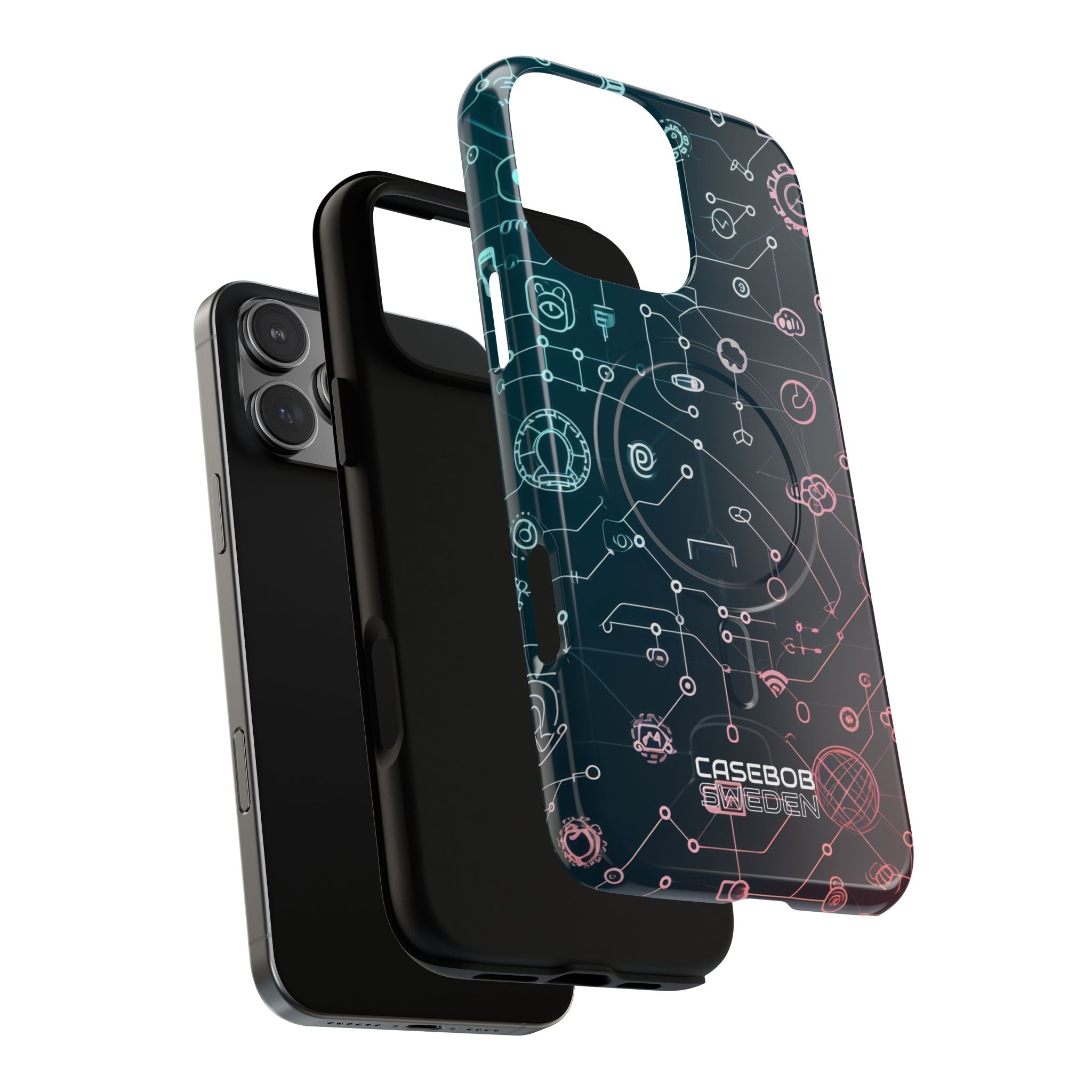 Digital Circuit Flow iPhone 16 - Tough+