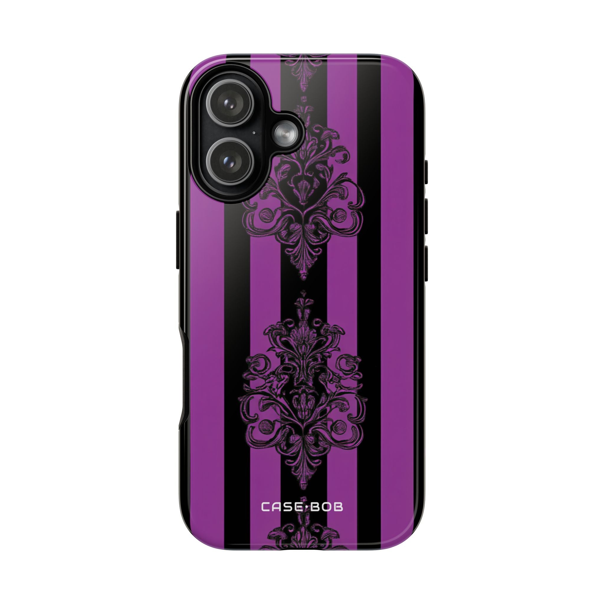 Damask Elegance Purple iPhone 17 Case - Tough