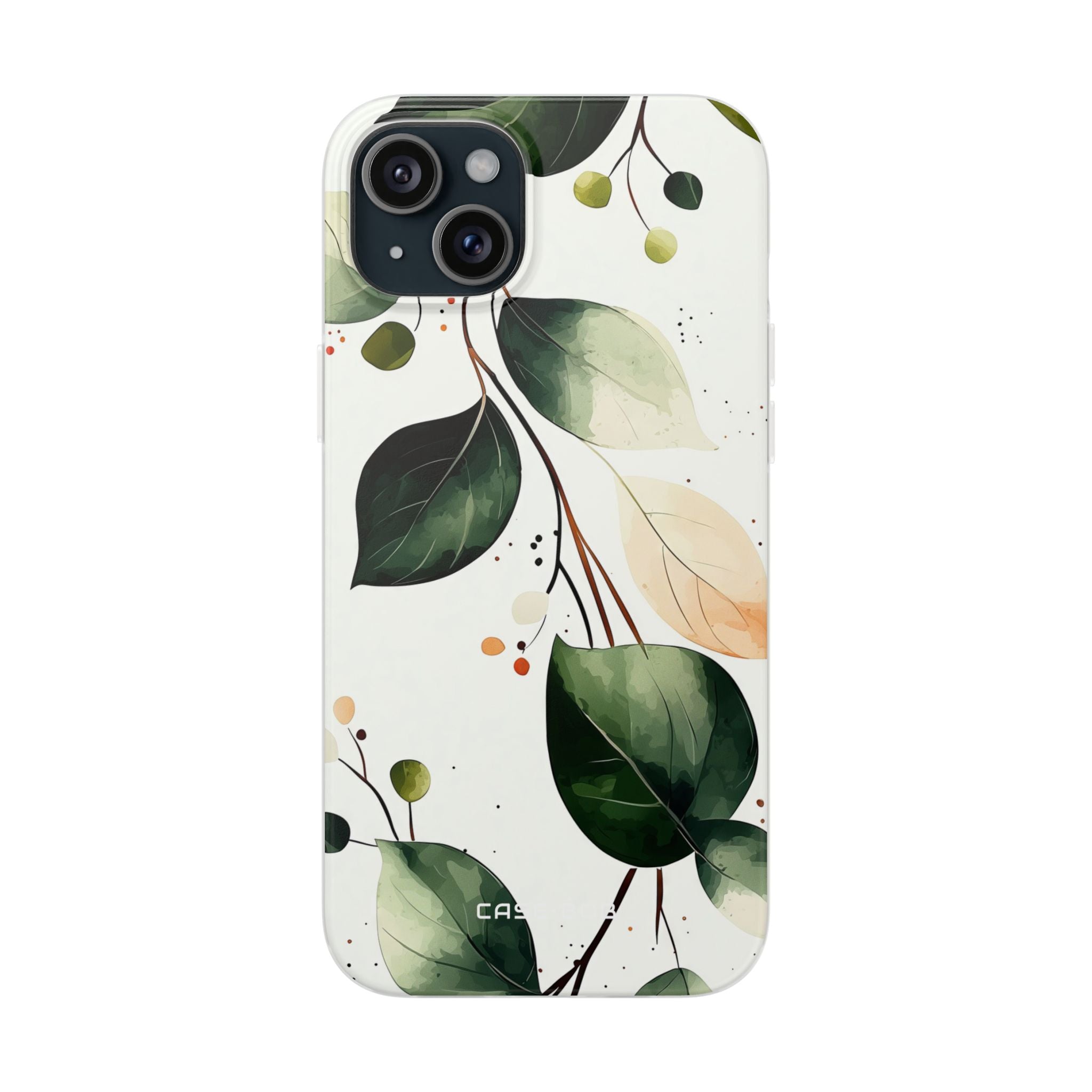 Greenberry Branch iPhone 15 Plus Case - Soft
