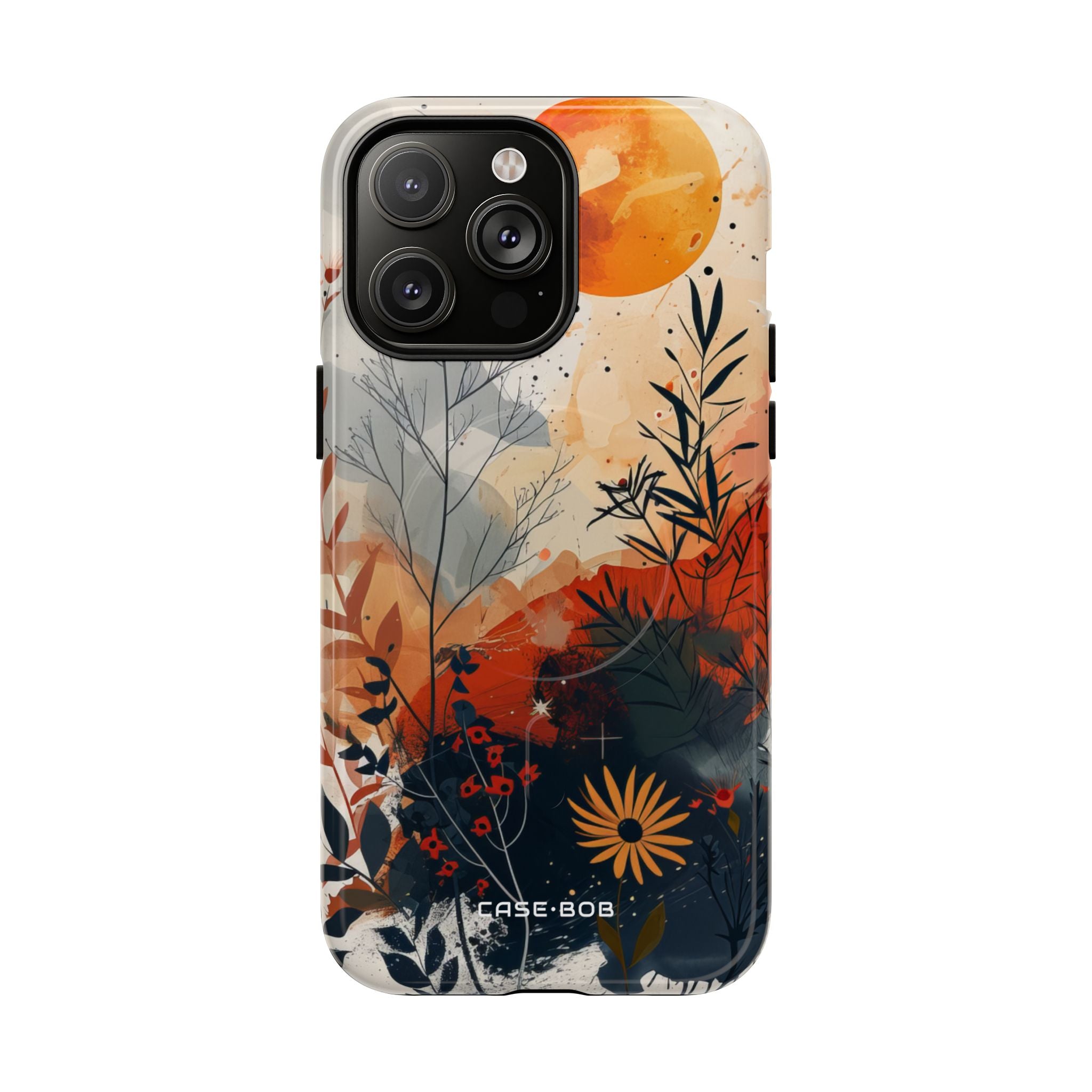 Orange Solstice iPhone 14 Pro Max Case - Tough+