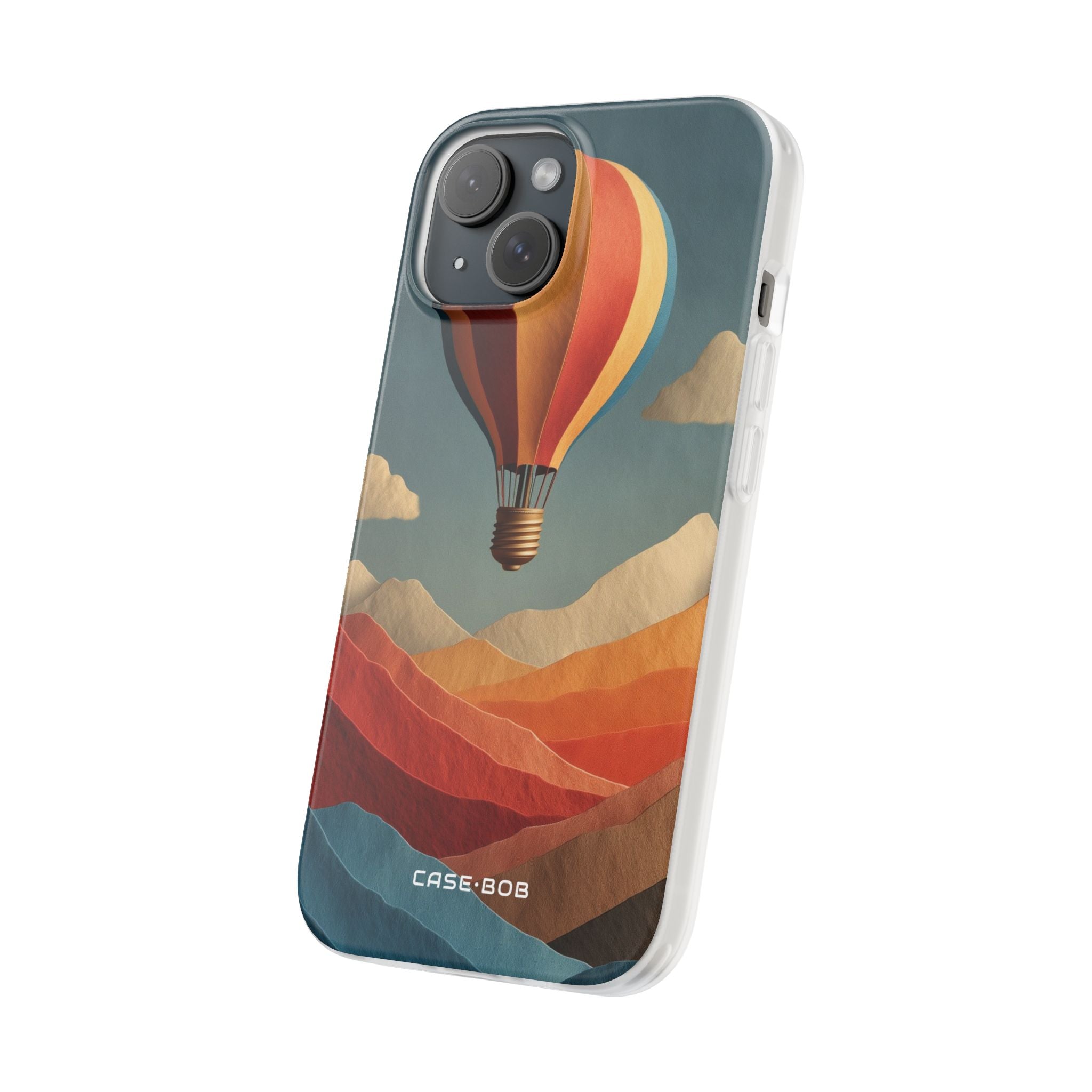 Lightbulb Balloon iPhone 15 Case - Soft