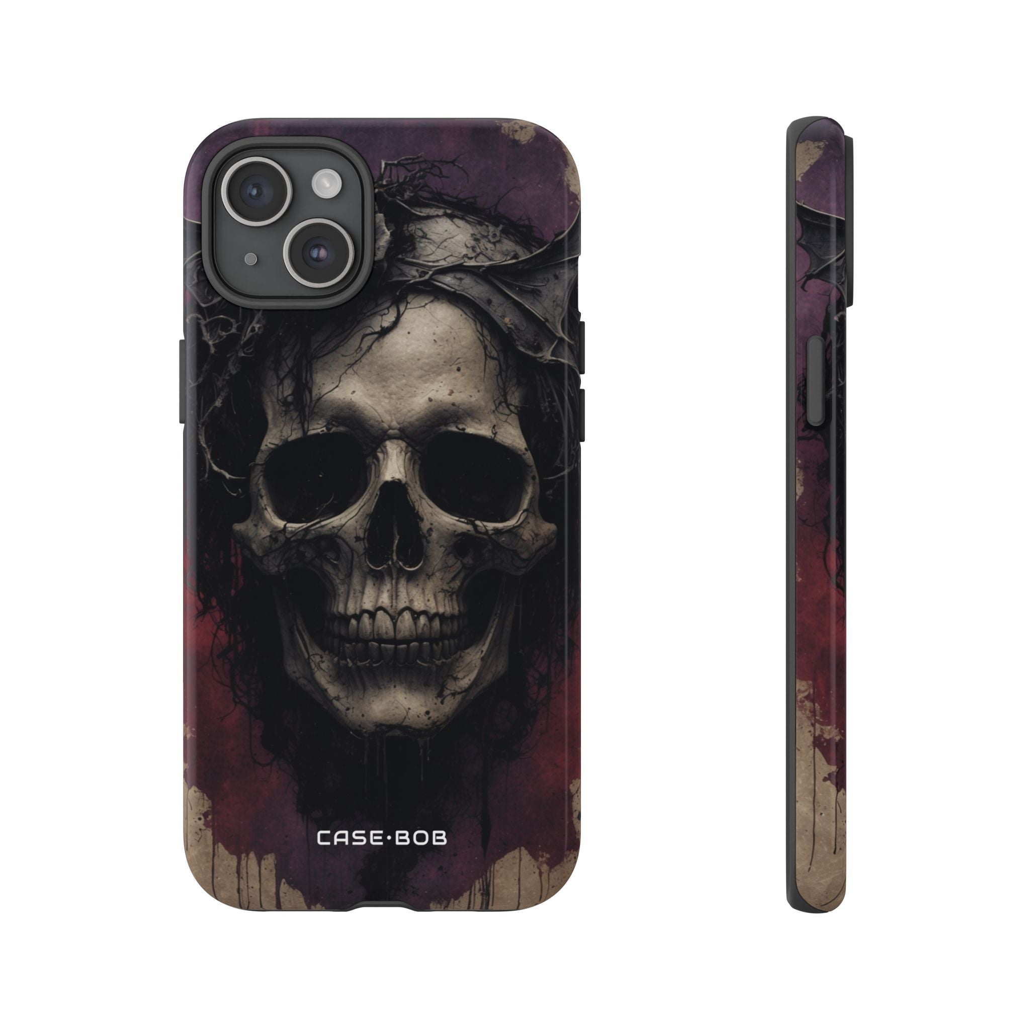 Skull Crown iPhone 15 Plus Case - Tough