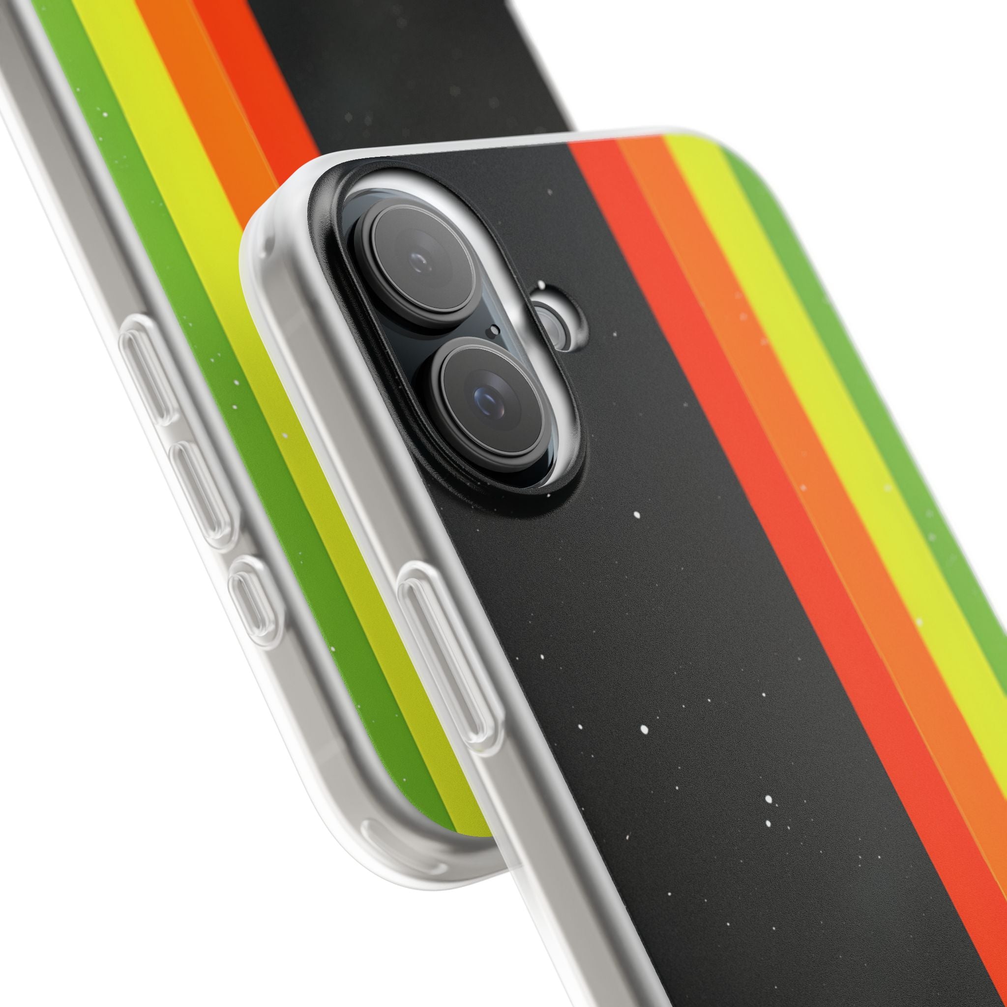 Celestial Stripes iPhone 16 Plus Case - Soft