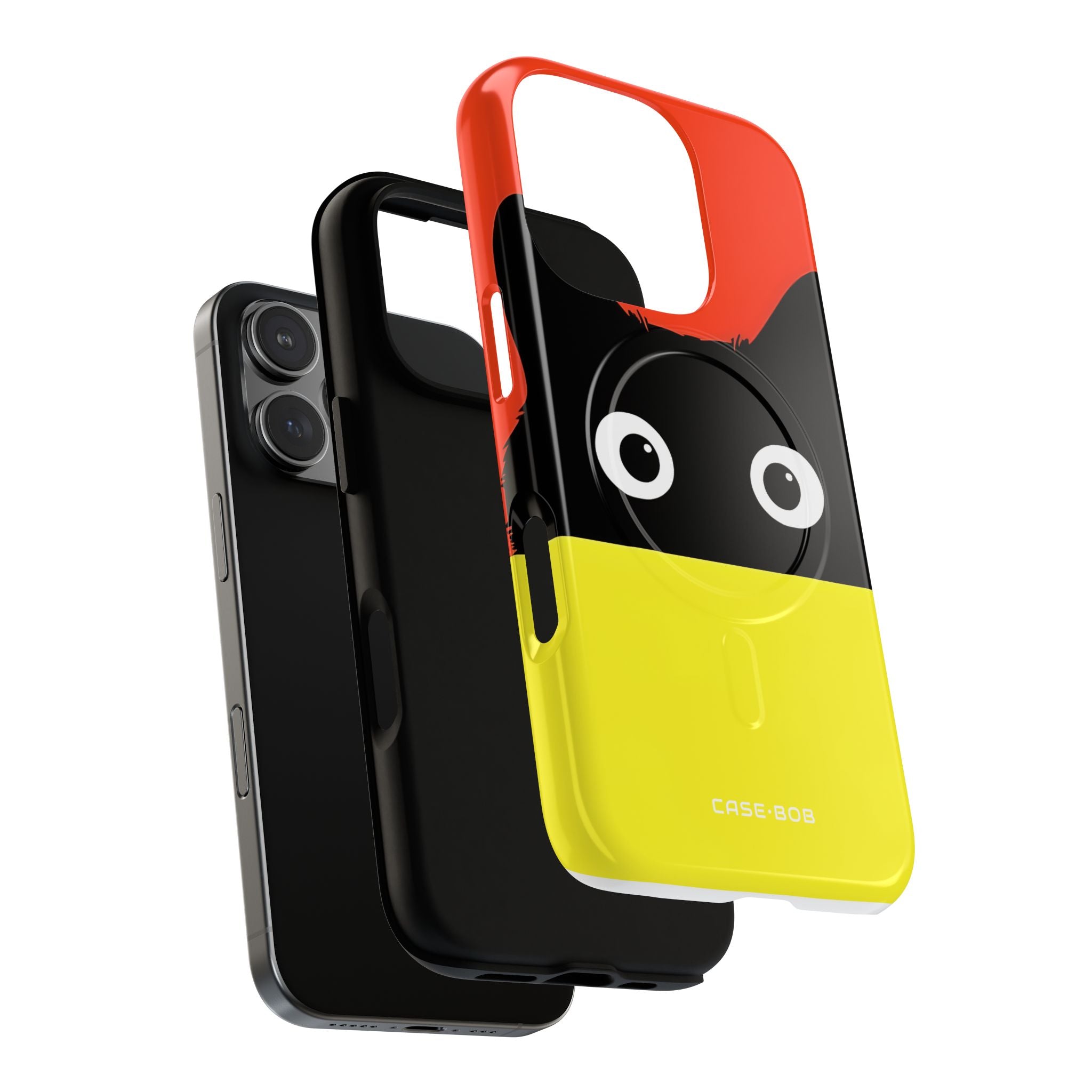 Peekaboo Cat Crimson iPhone 16 Pro Case - Tough+