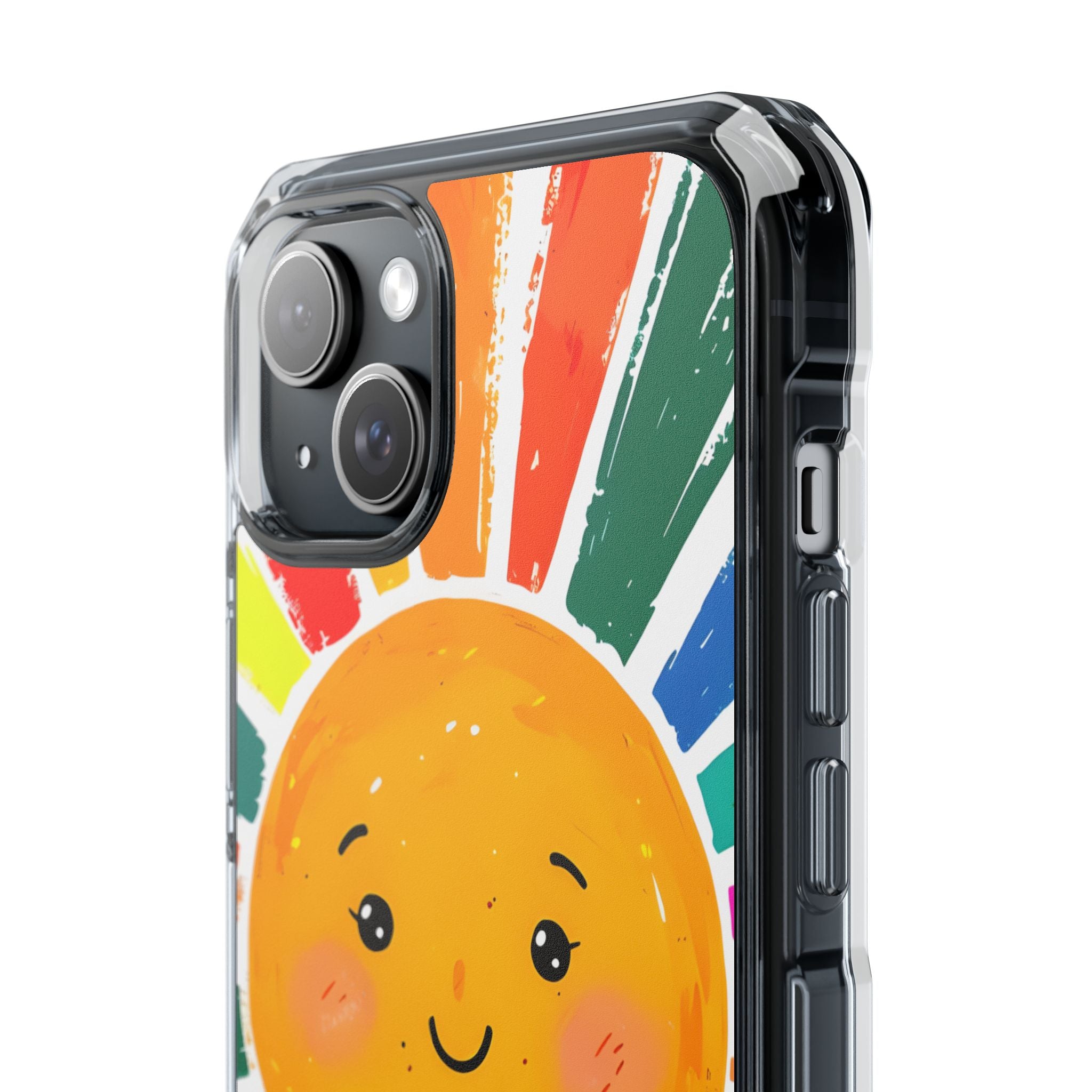 Radiant Smiling Sun iPhone Case - Impact