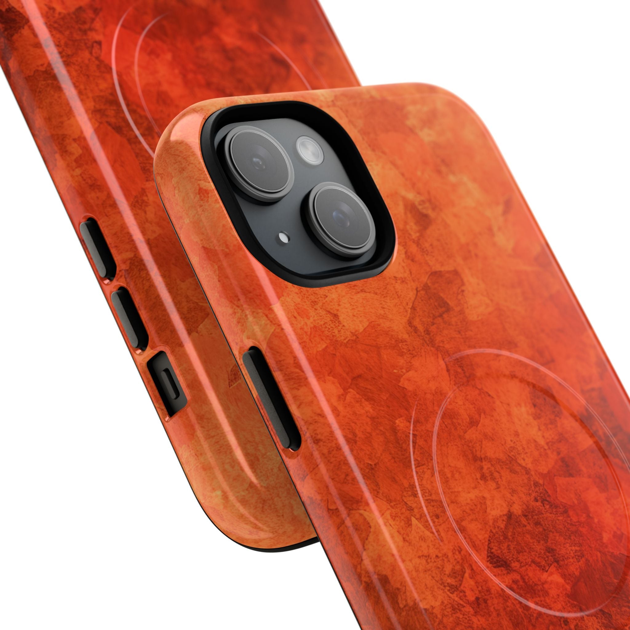 Crimson Autumn Layers iPhone 15 - Tough+