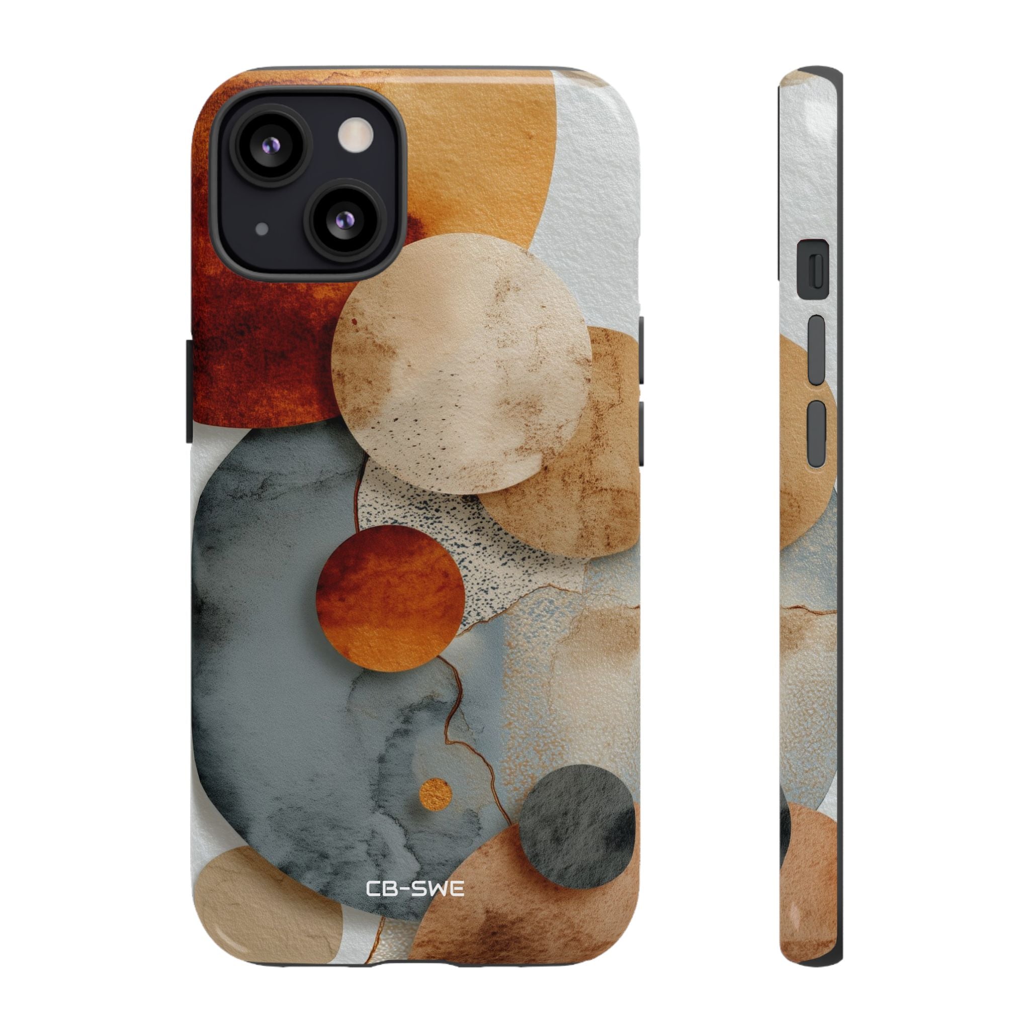 Circles Embrace Warmth - iPhone Case