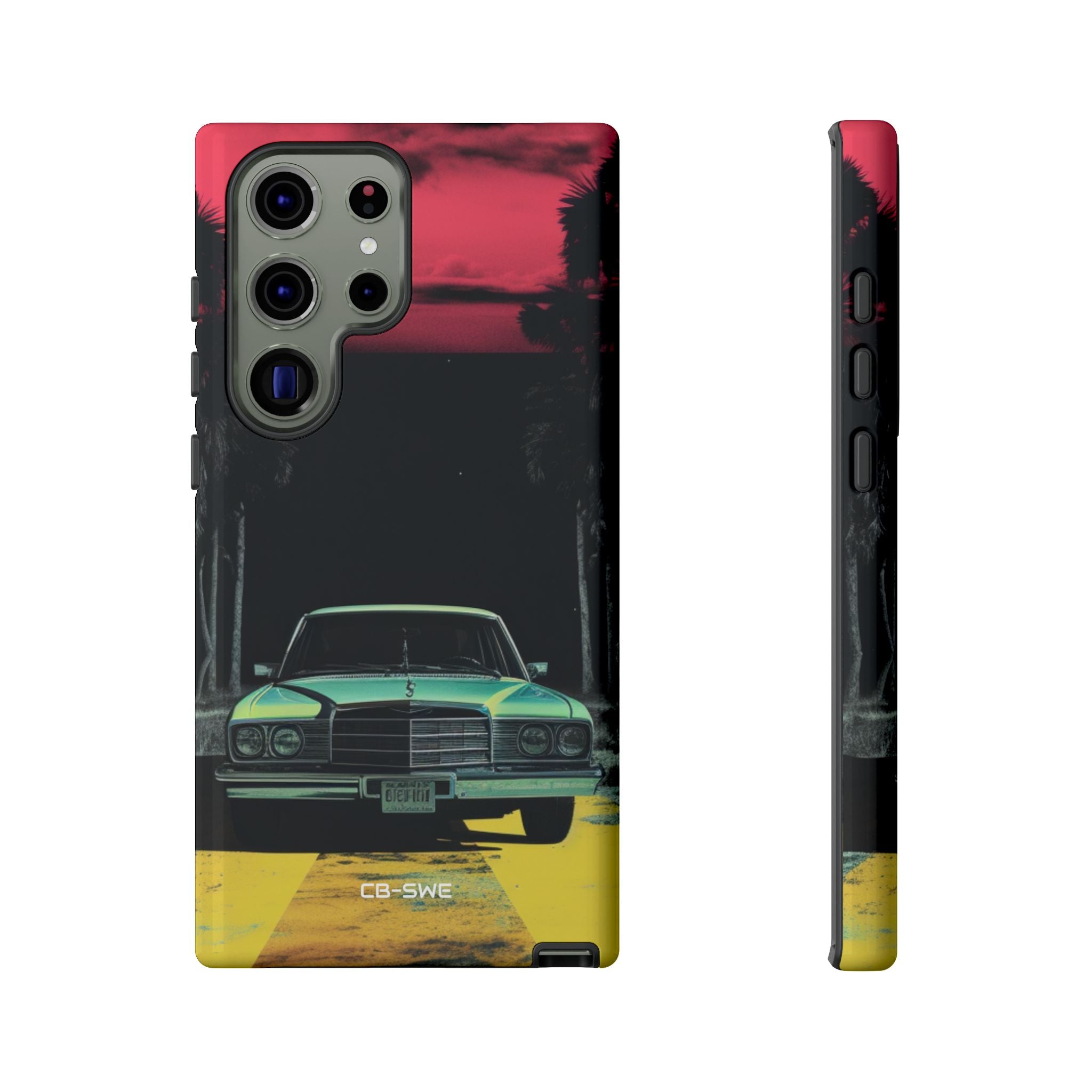 Retro Futuristic Nightscape - Samsung Case
