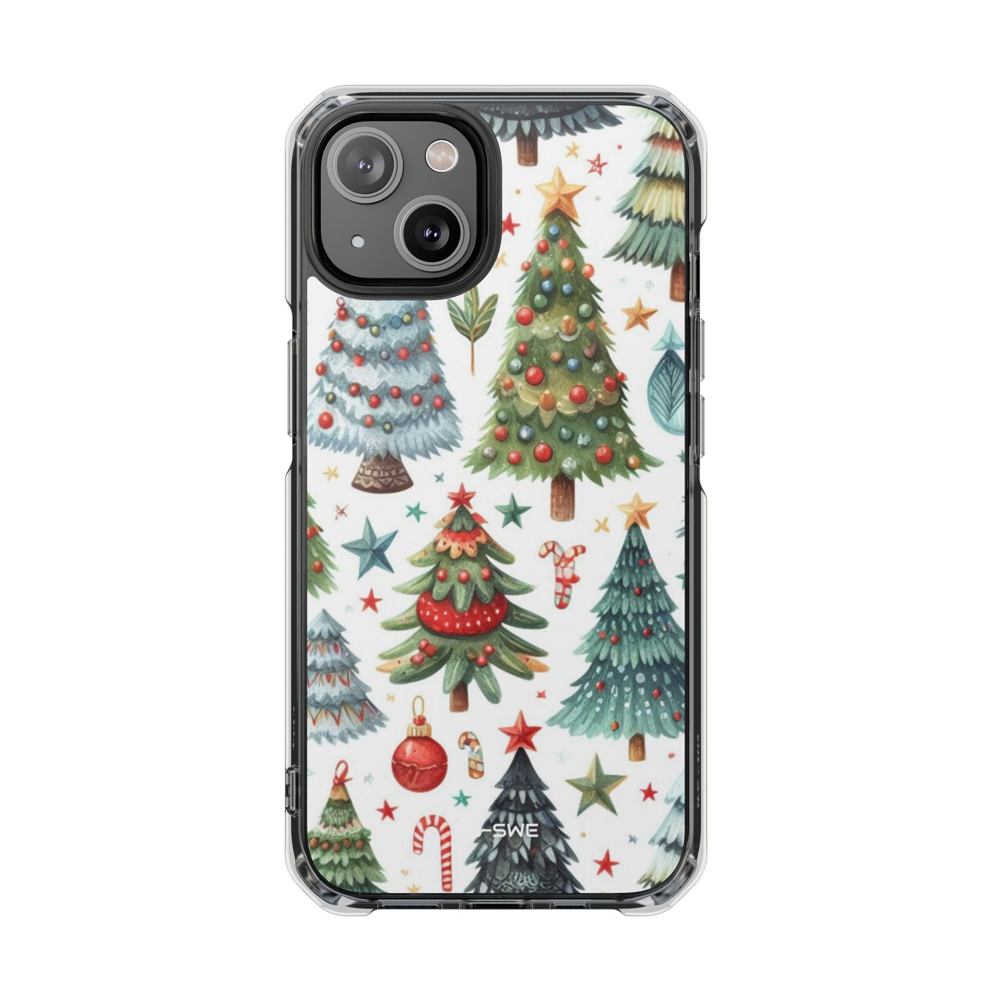 Whimsical Trees Dance iPhone Case - Impact
