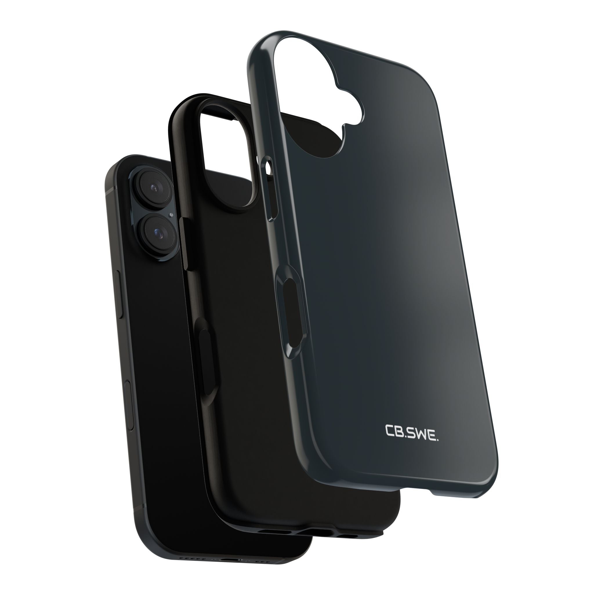 Gunmetal iPhone Hülle - Robust