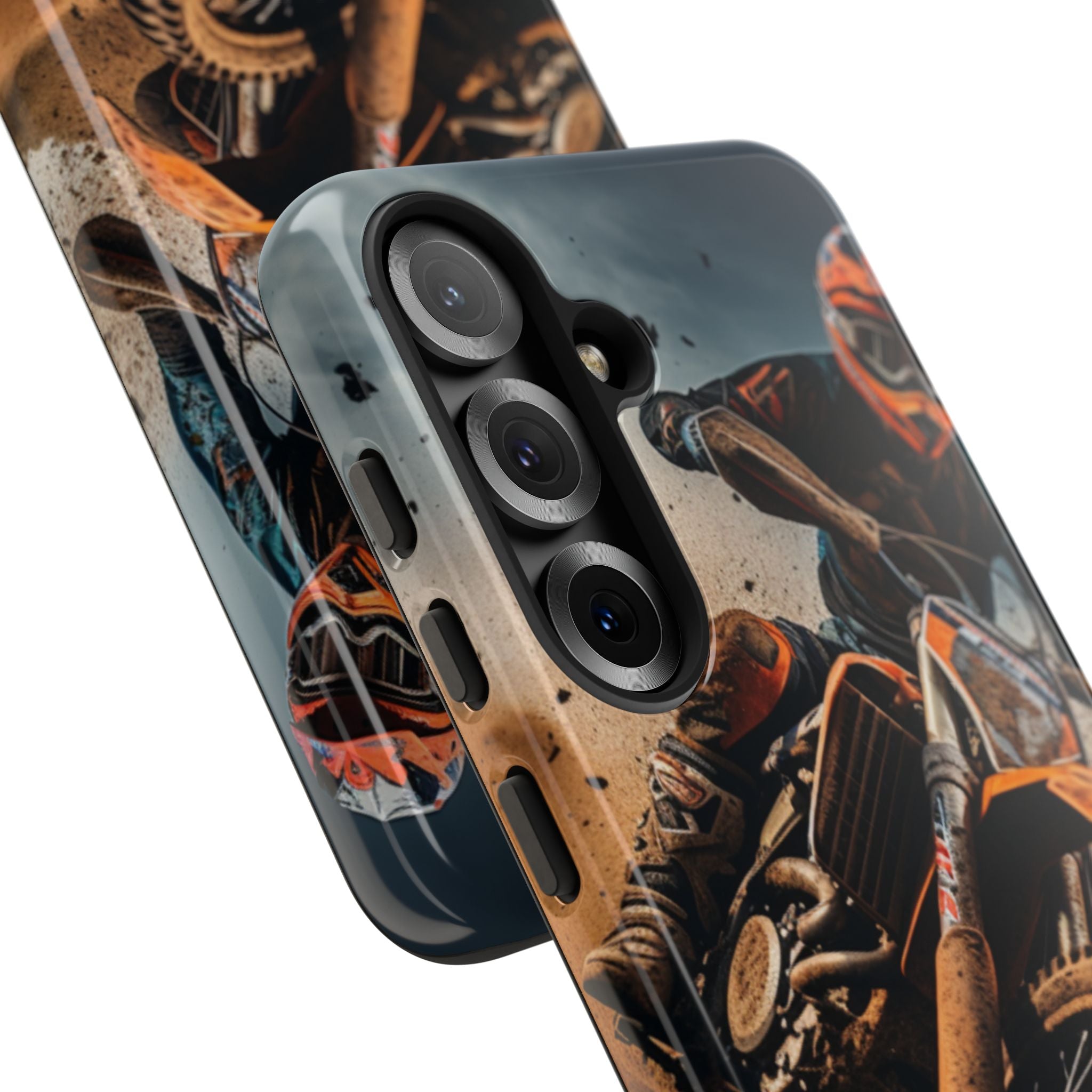 Rider Amidst Desert Fury - Samsung Case