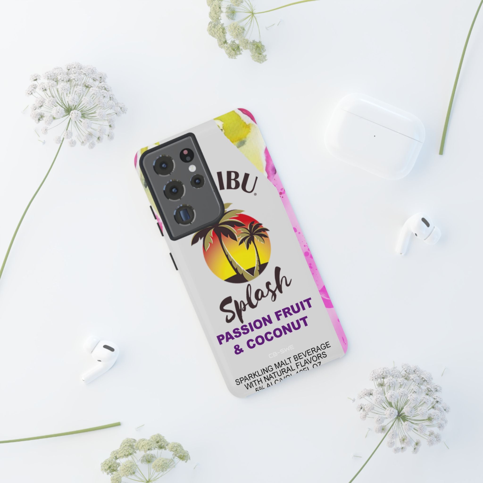 Tropical Sunset Splash - Samsung Case