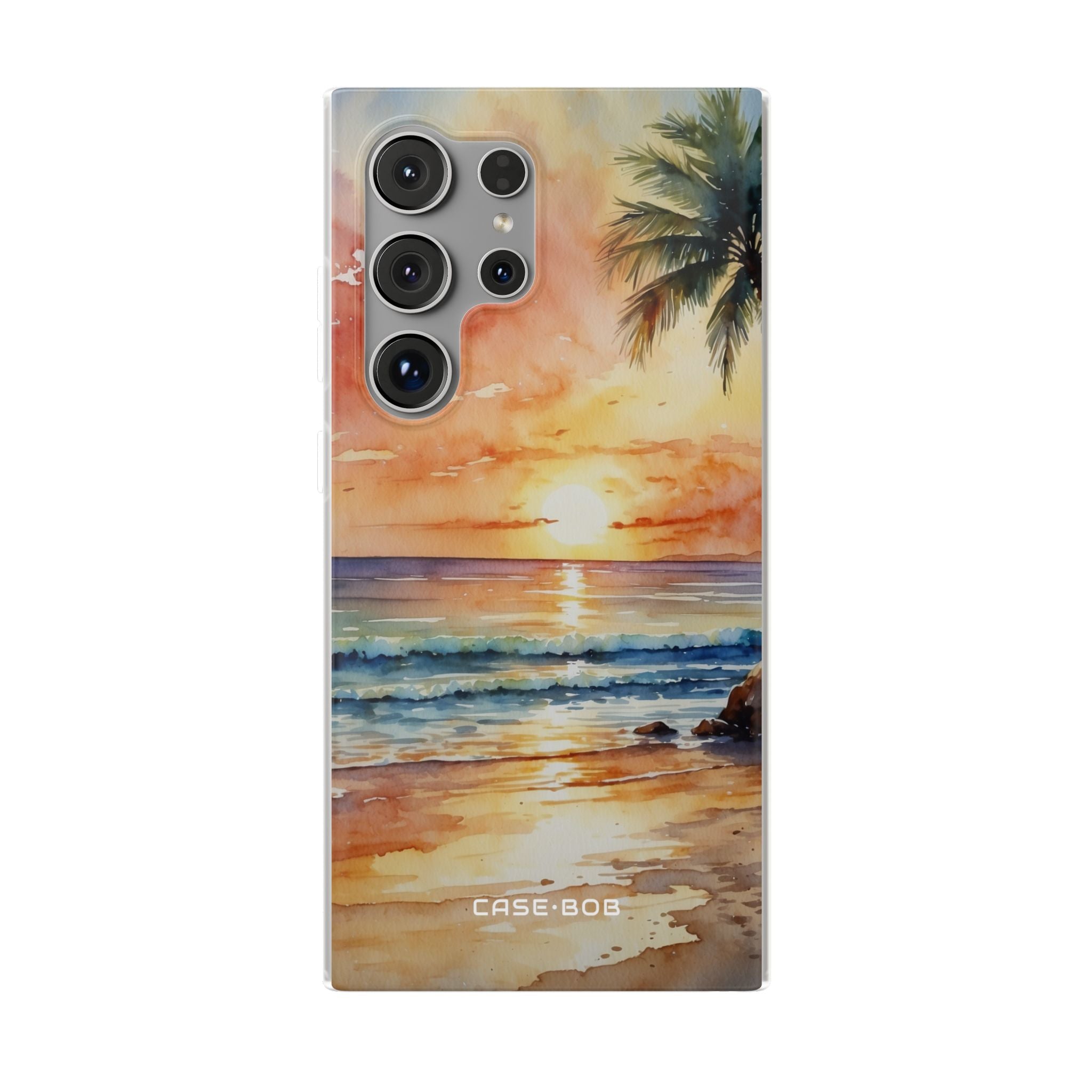 Sunset Palm Samsung S24 Ultra Case - Soft