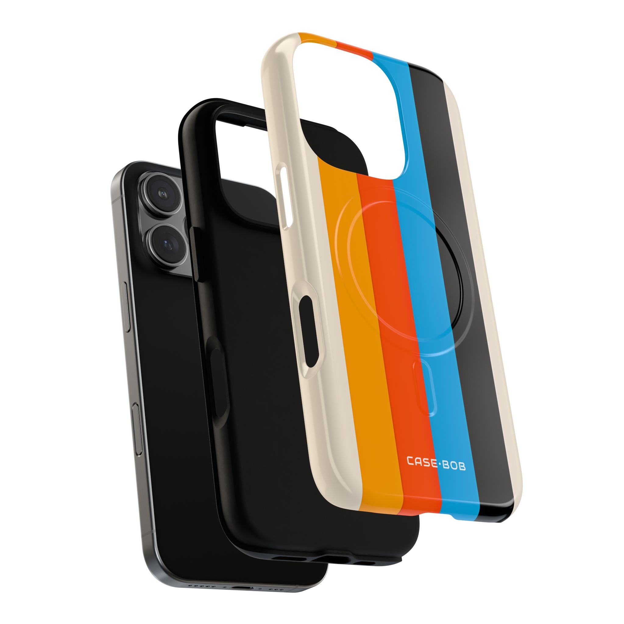 Vivid Stripe Harmony iPhone 16 Pro Case - Tough+