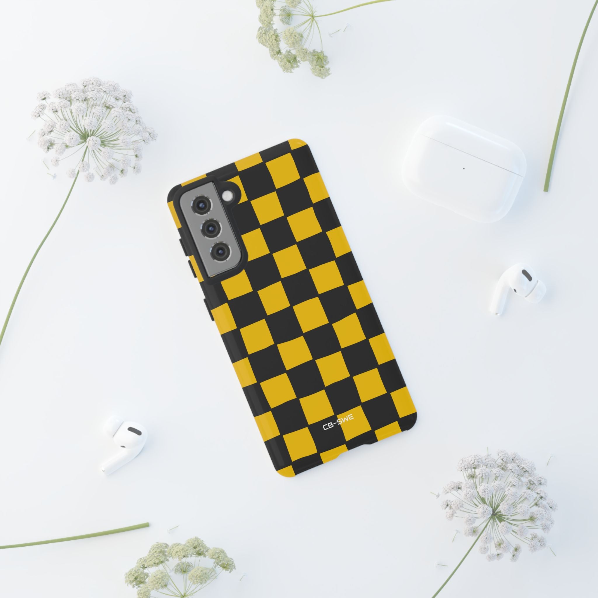 Yellow Squares Dance - Samsung Case