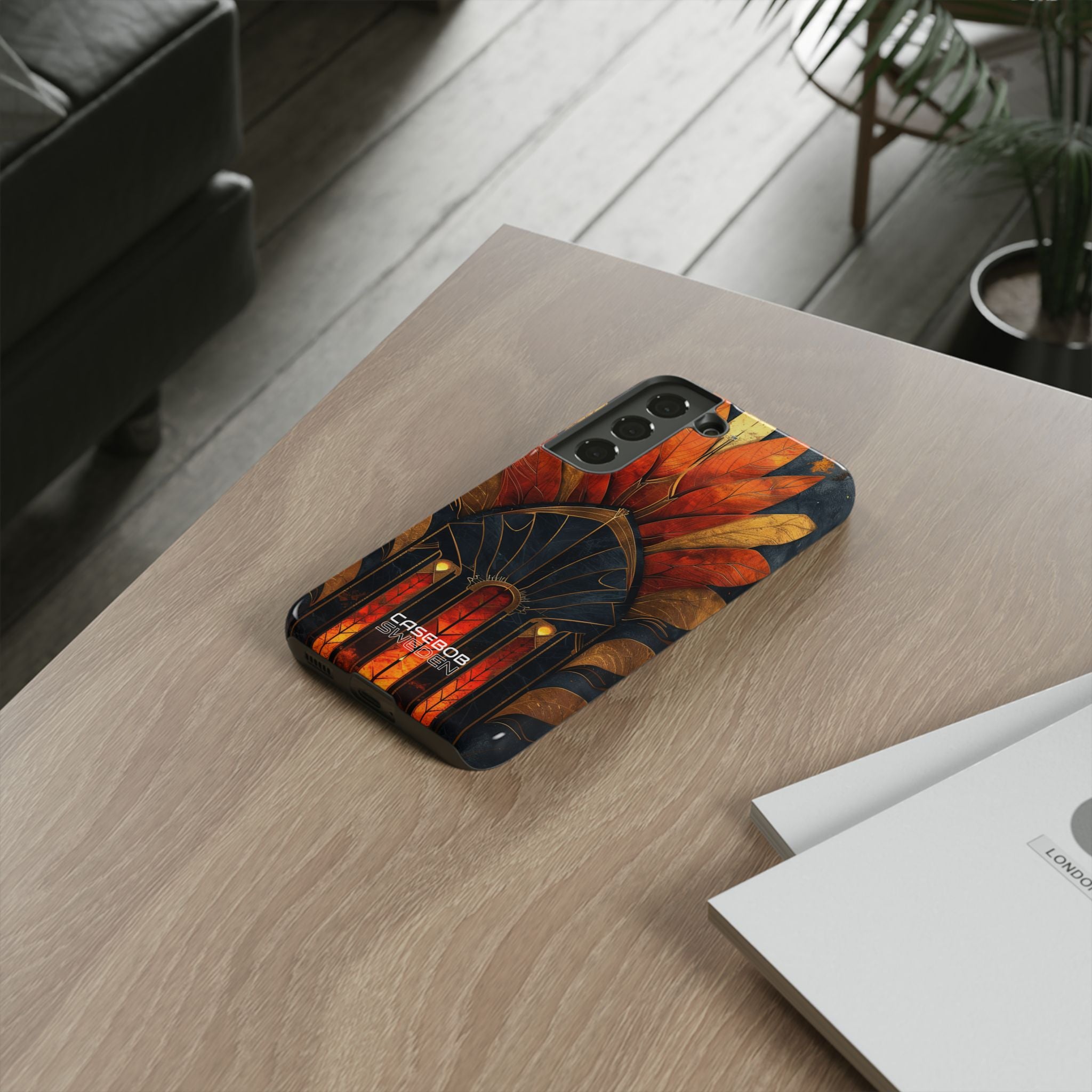 Golden Arch Leaves Samsung S22 - Tough